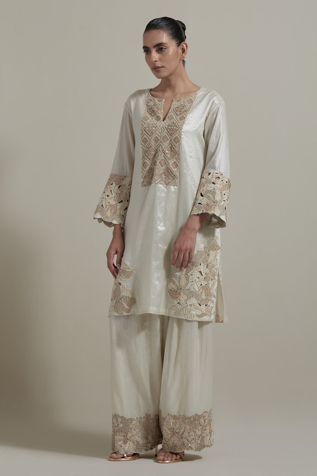 Ivory Kurta Set
