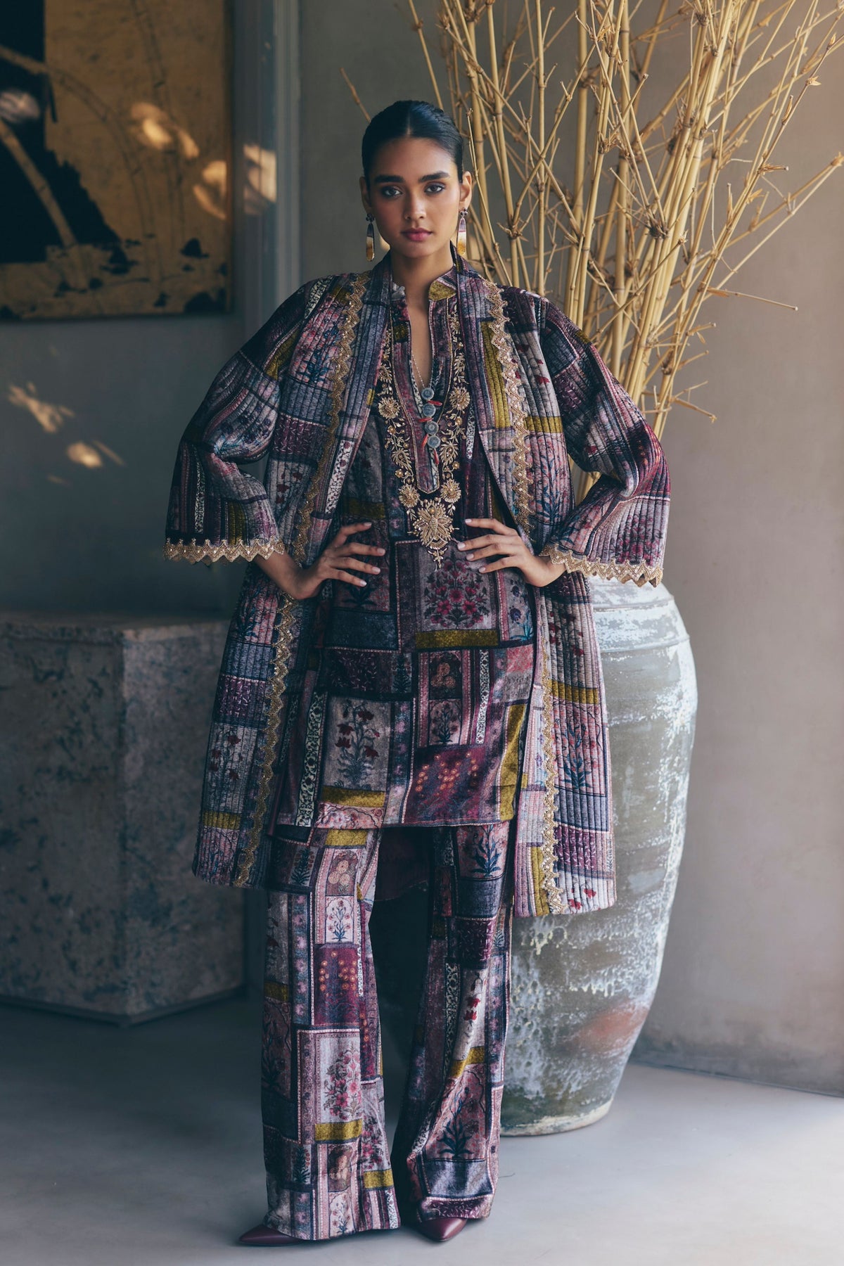 Jenna Quilted Jacket Multi