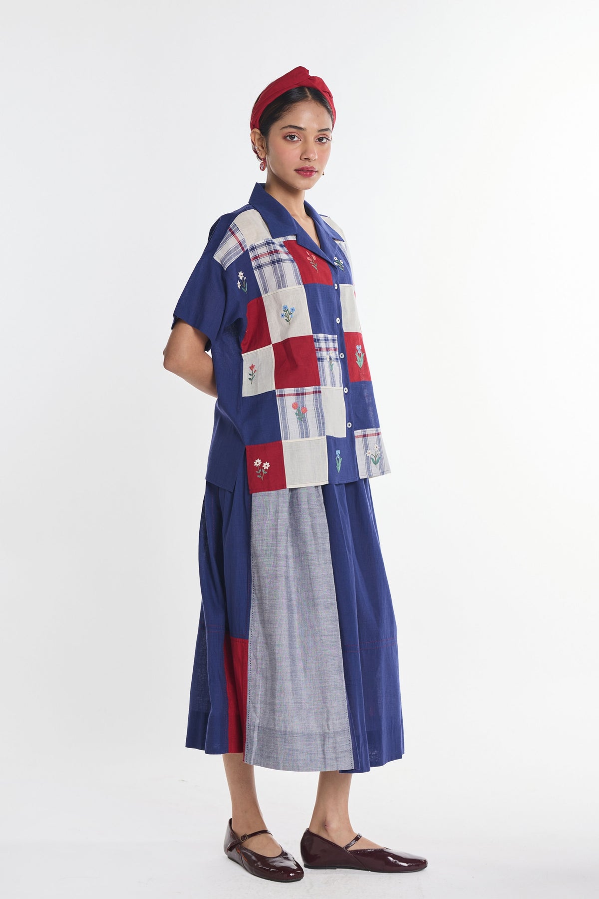 Bluebell Patchwork Shirt