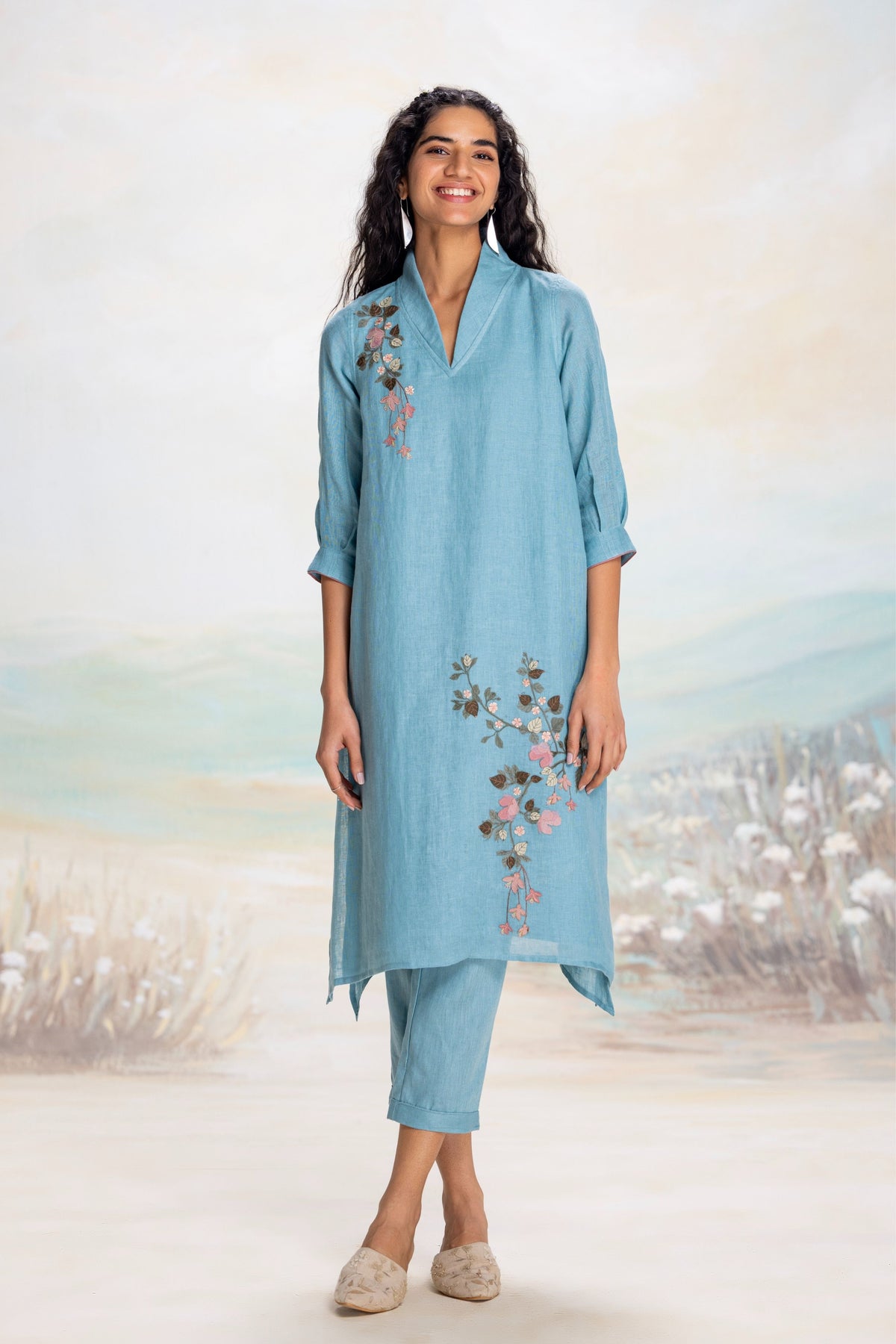 Tsukiyama Lake Tunic Set