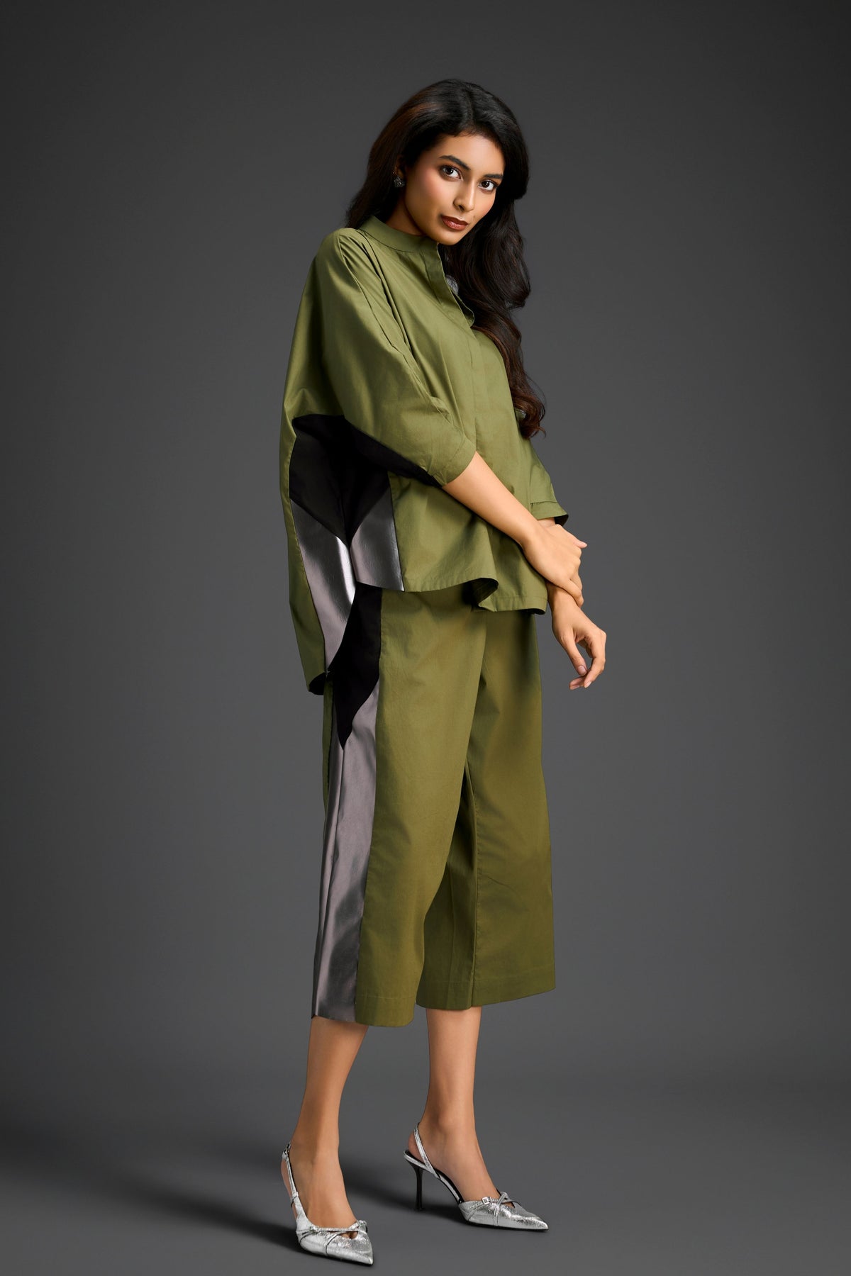Relaxed Olive Co-ord Set