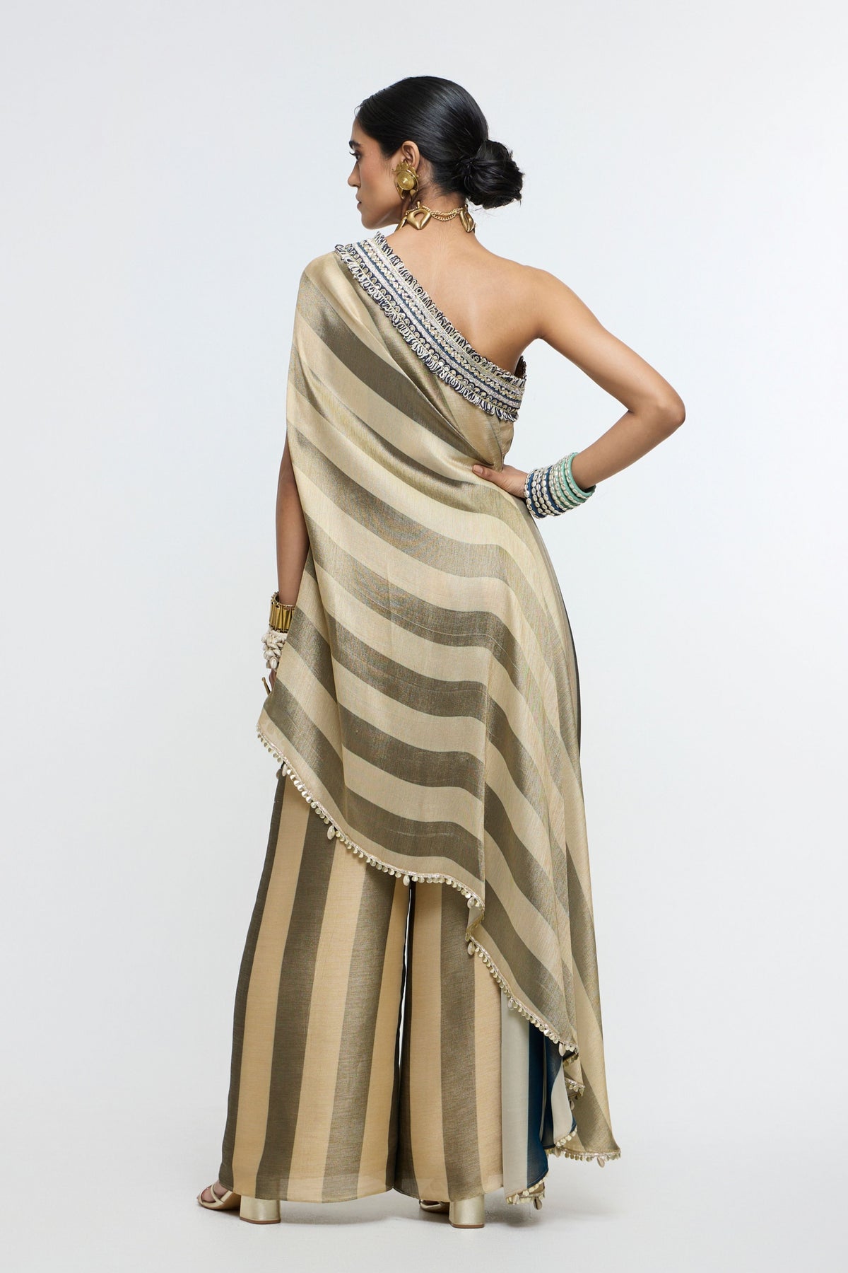 Dune Asymmetrical Top With Pants