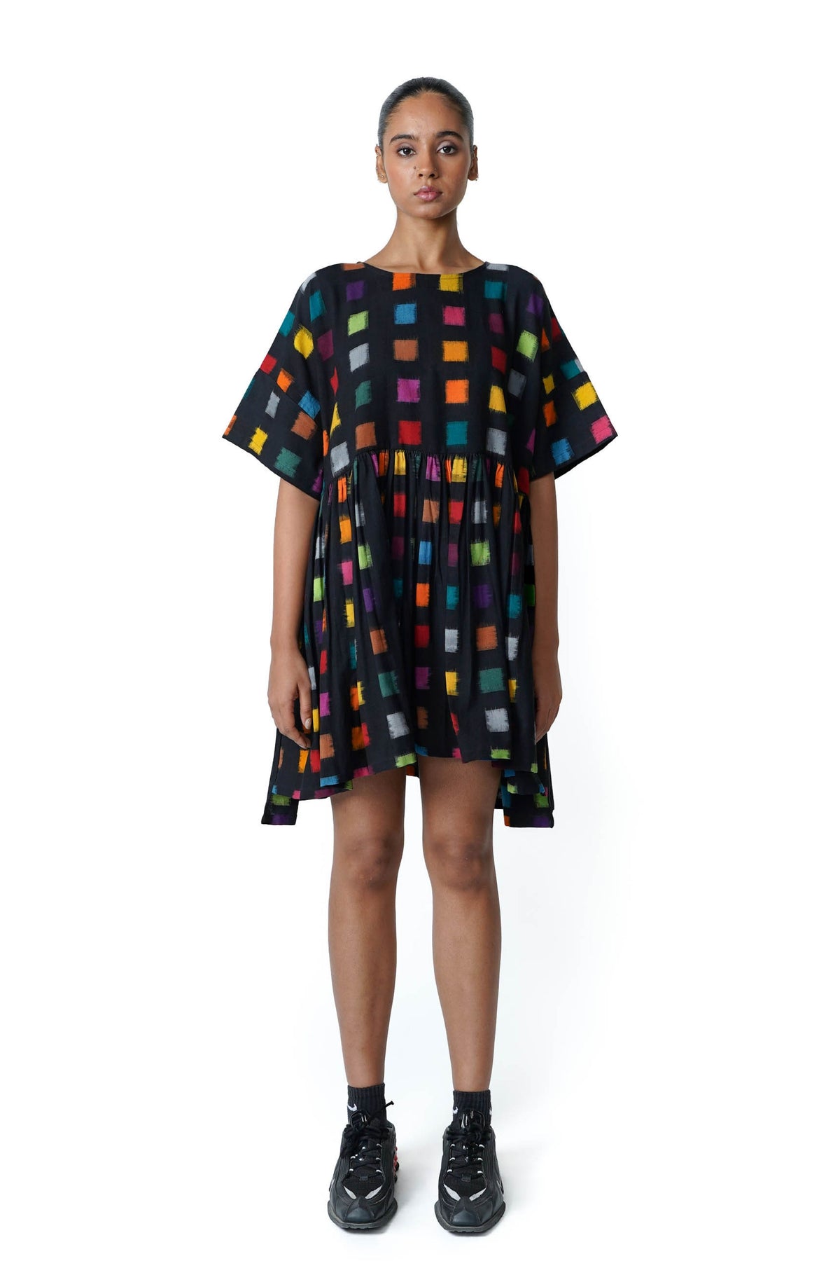 Ikat Multi Mini Dover Dress