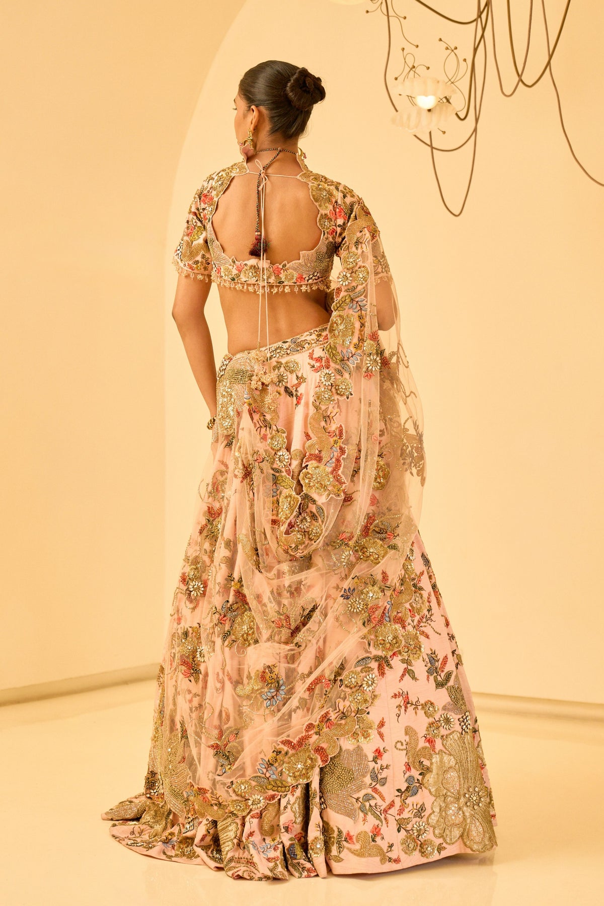 Blush Bridal Lehenga Set