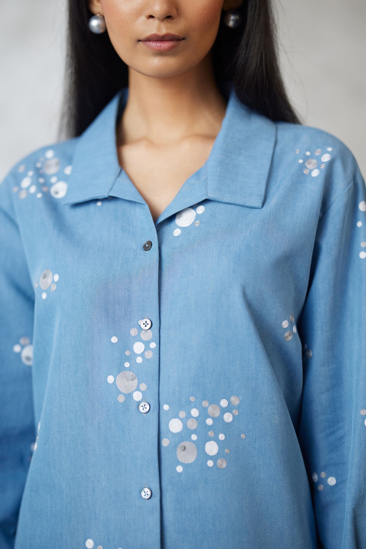 Denim Blue Co-ord Set