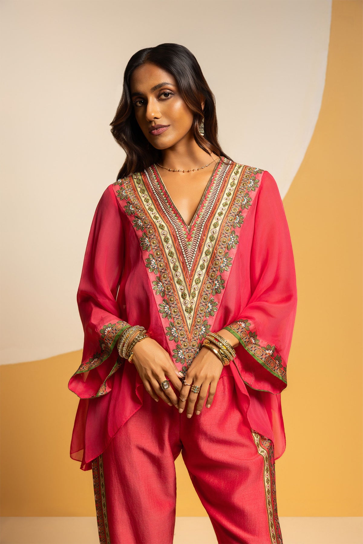 Pink Asymmetric Co-ord Set