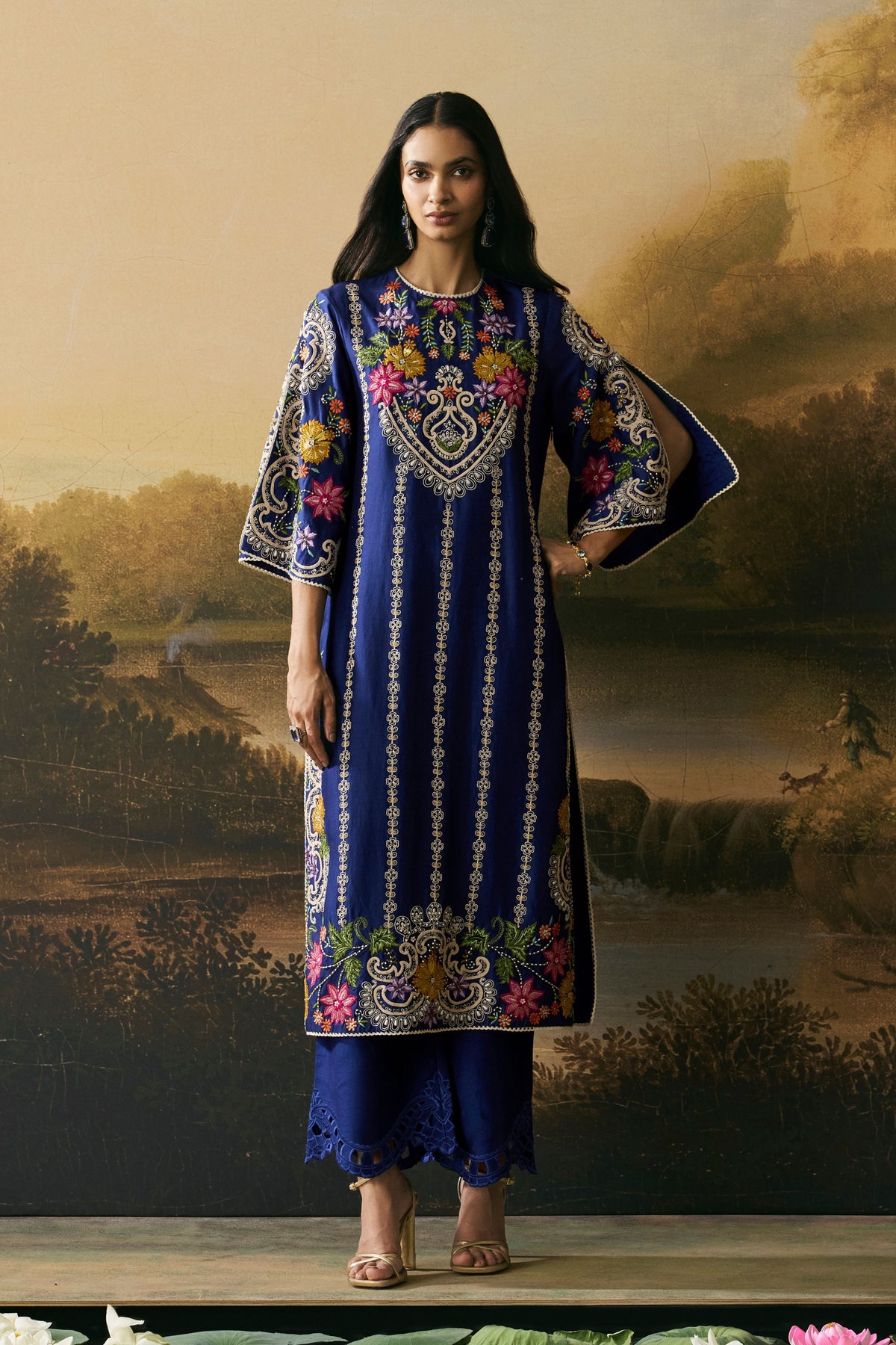 Cobalt Blue Kurta Set
