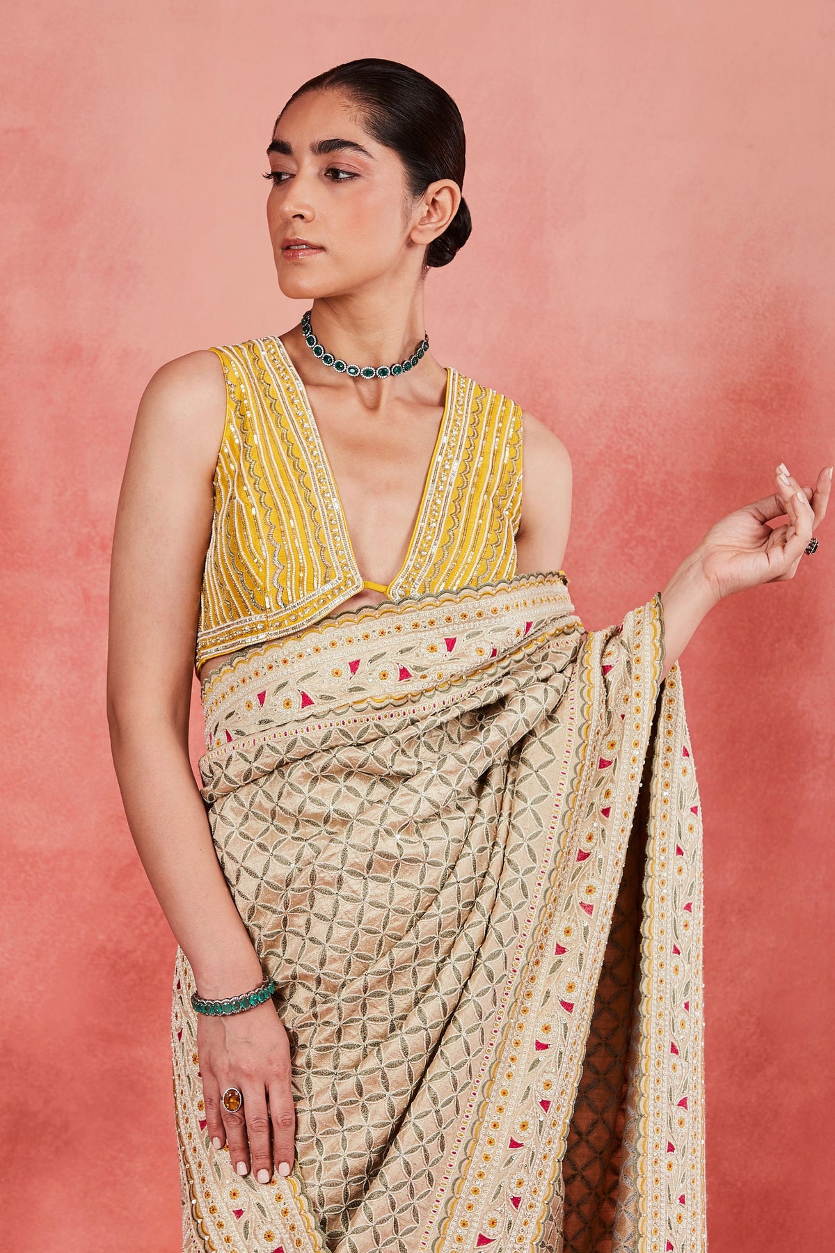 Maheen Saree Set