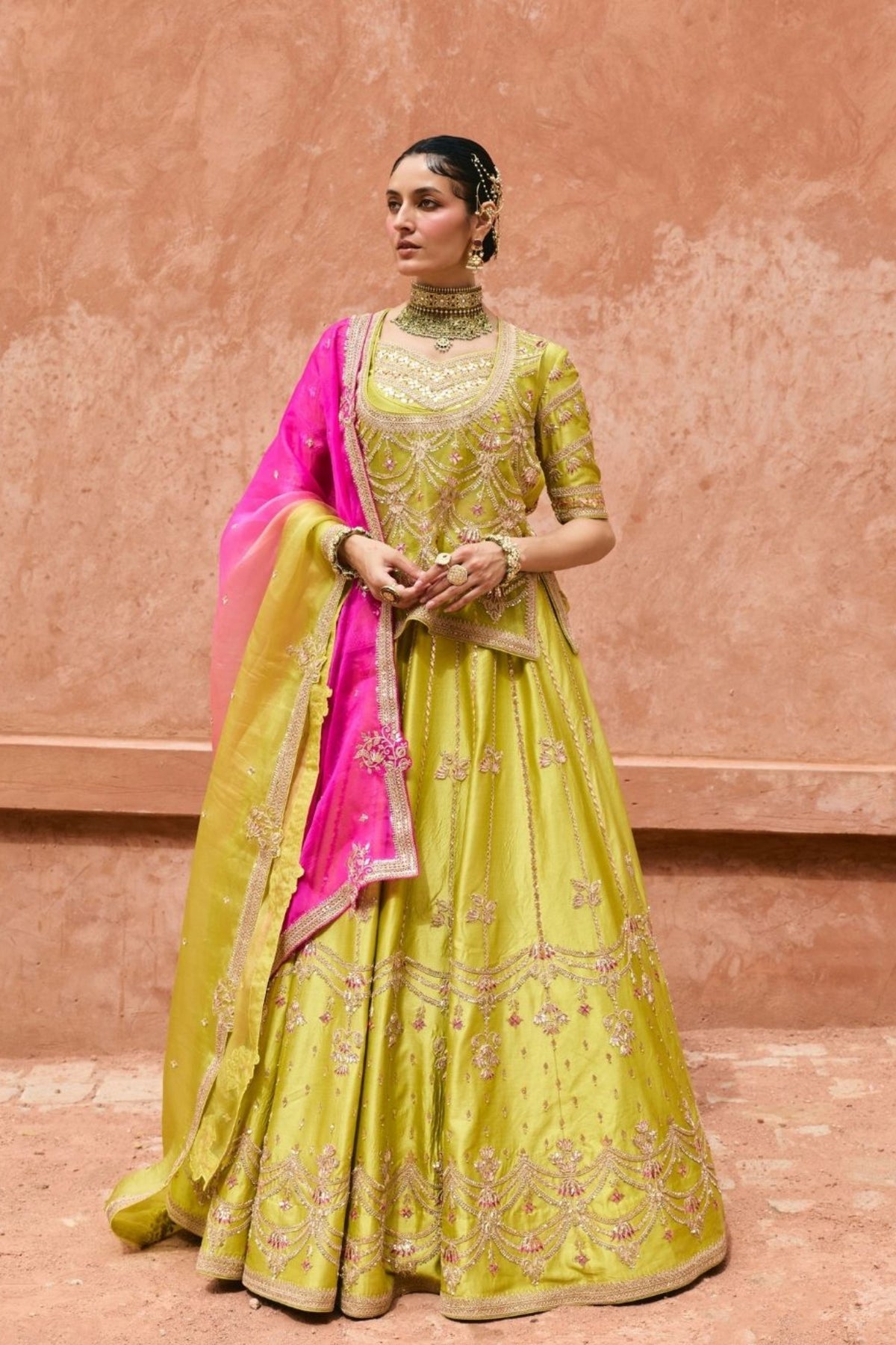 Rangira Rajputi Lehenga Set