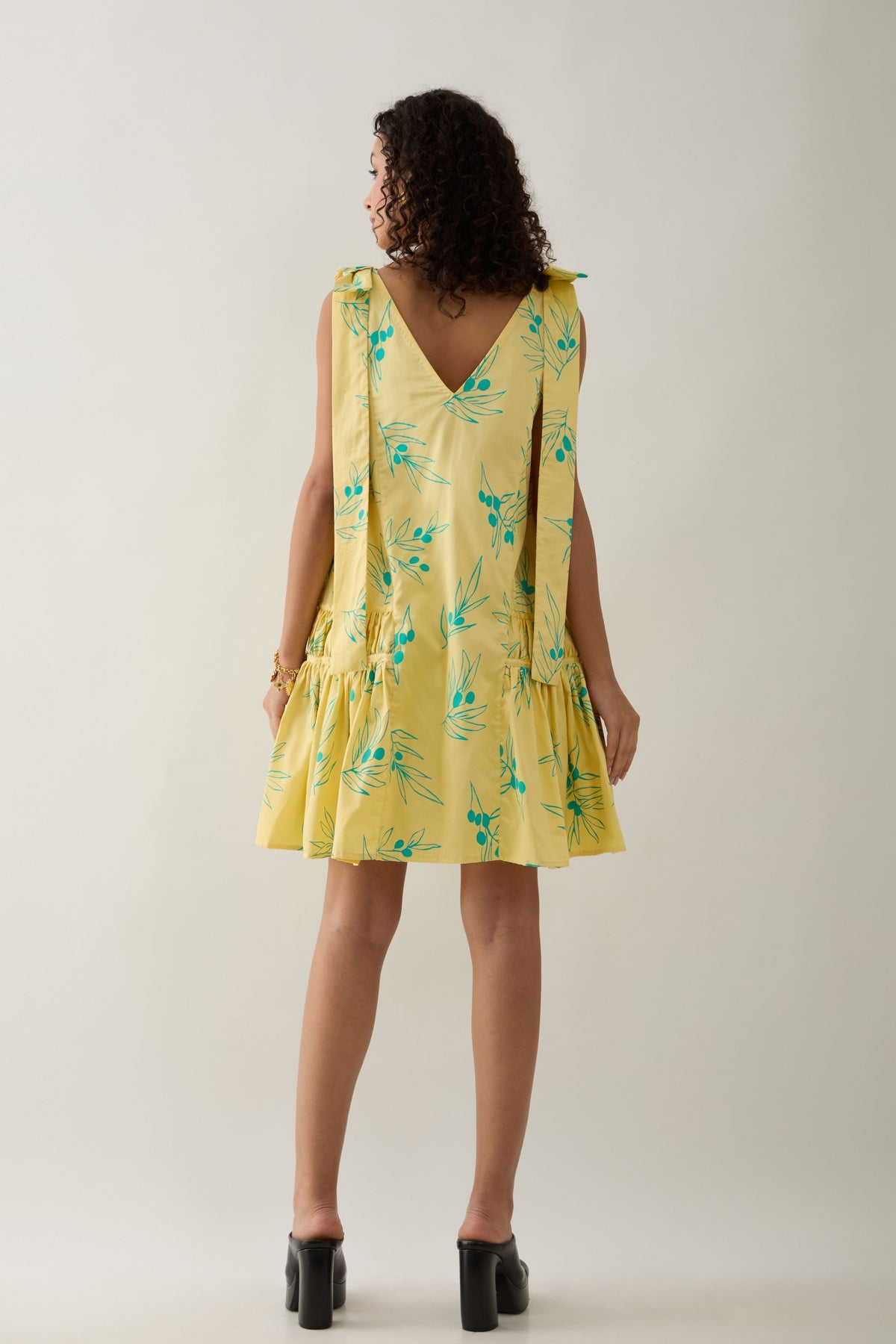 Lemon Nubra Dress