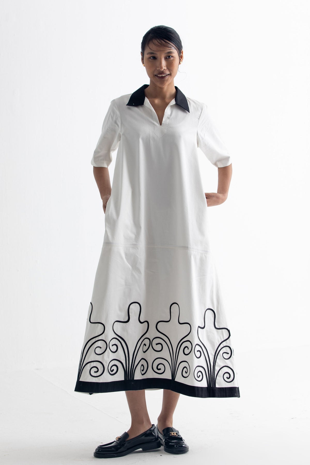 Summer Off White Dress