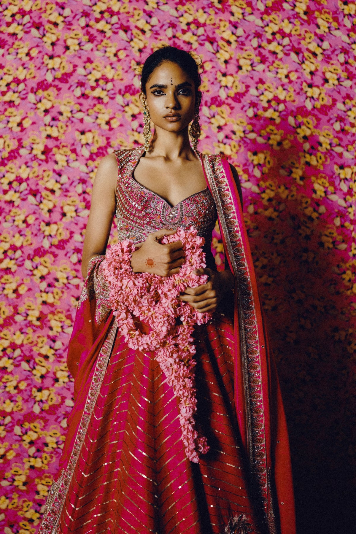 Malar Roja Lehenga Set