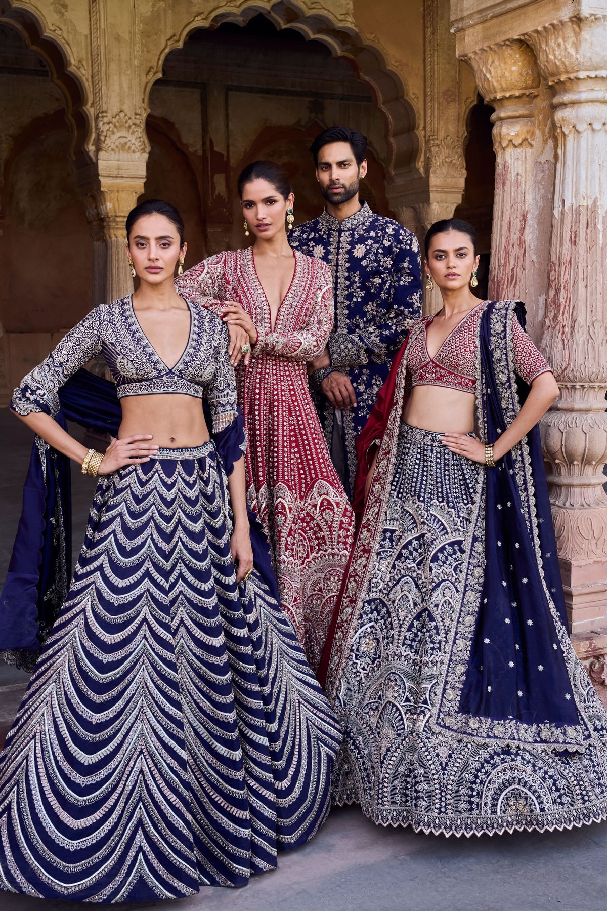 Purple Lehenga Set