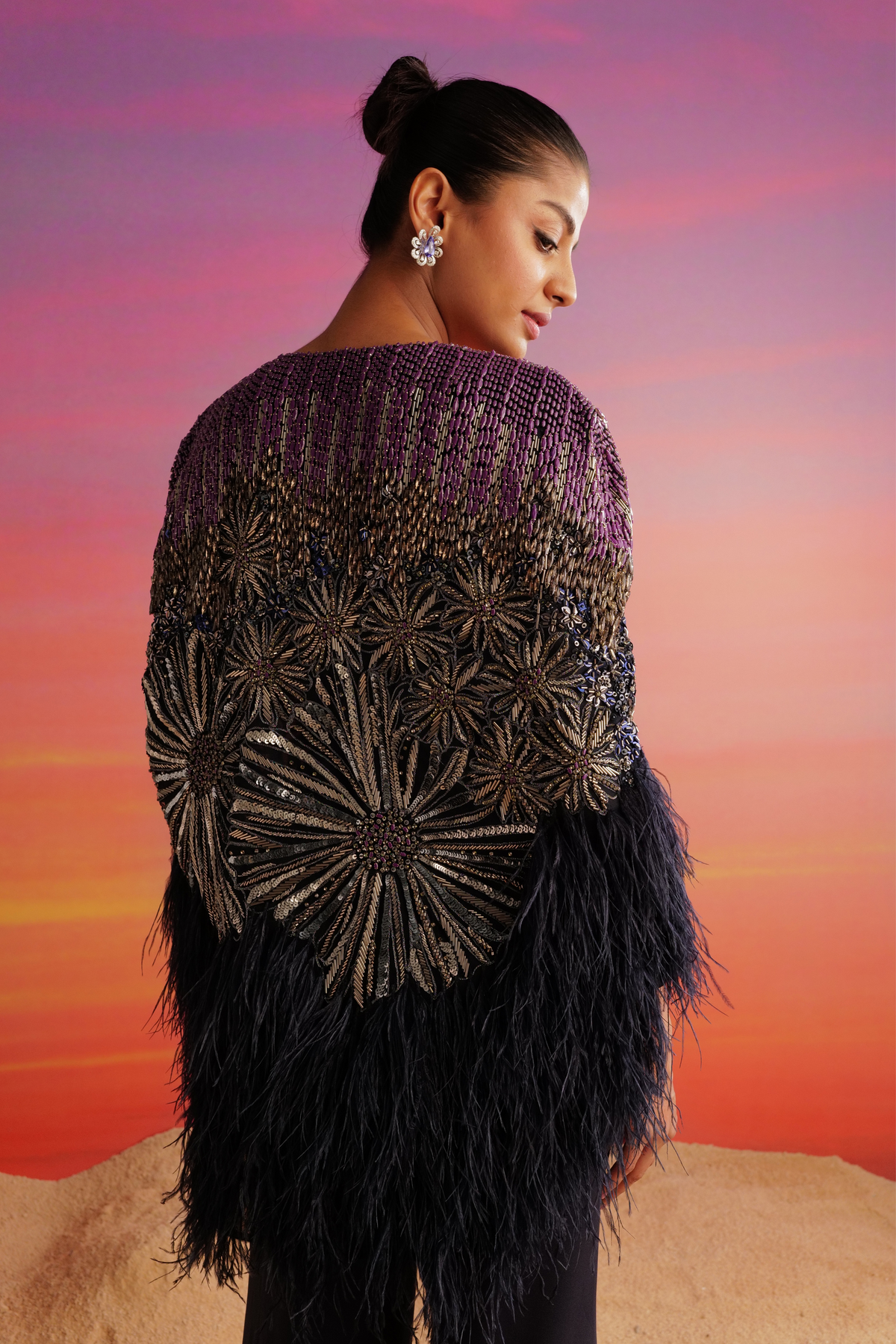 Sierra Cape In Navy