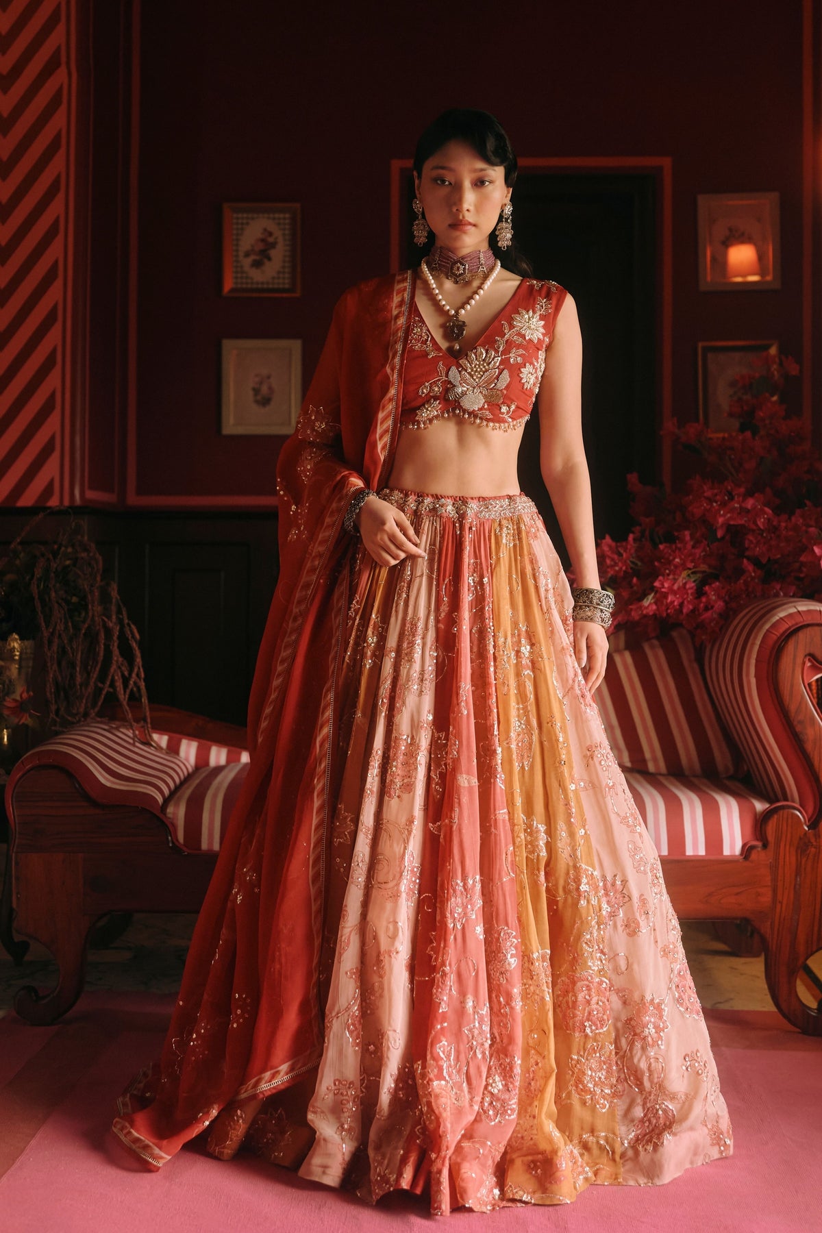 Pearlie Lehenga Set
