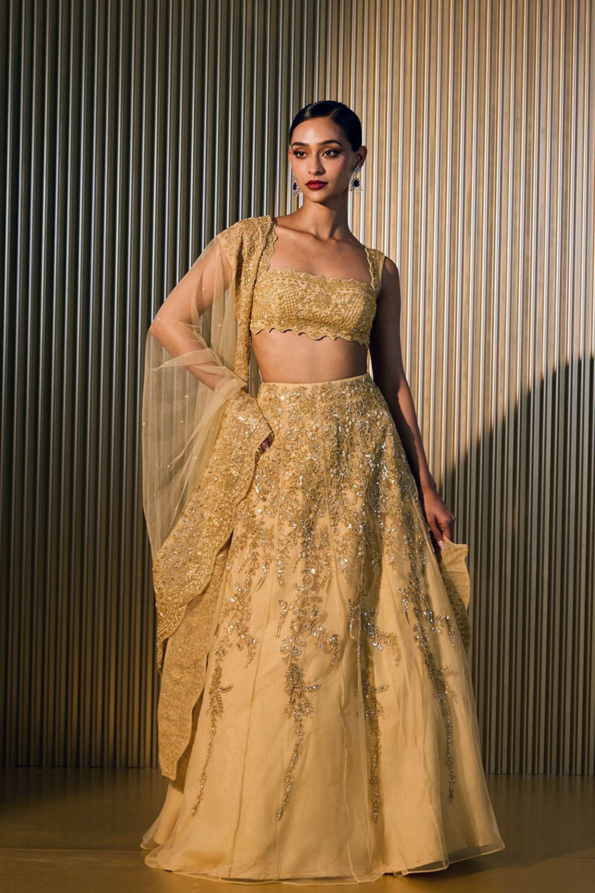 Golden Hour Lehenga Set
