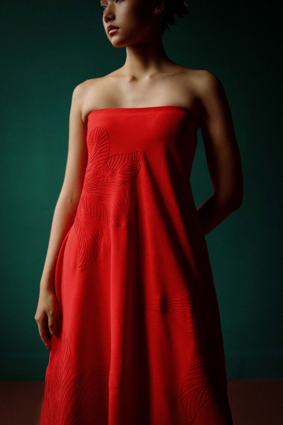 Strapless Maxi Dress