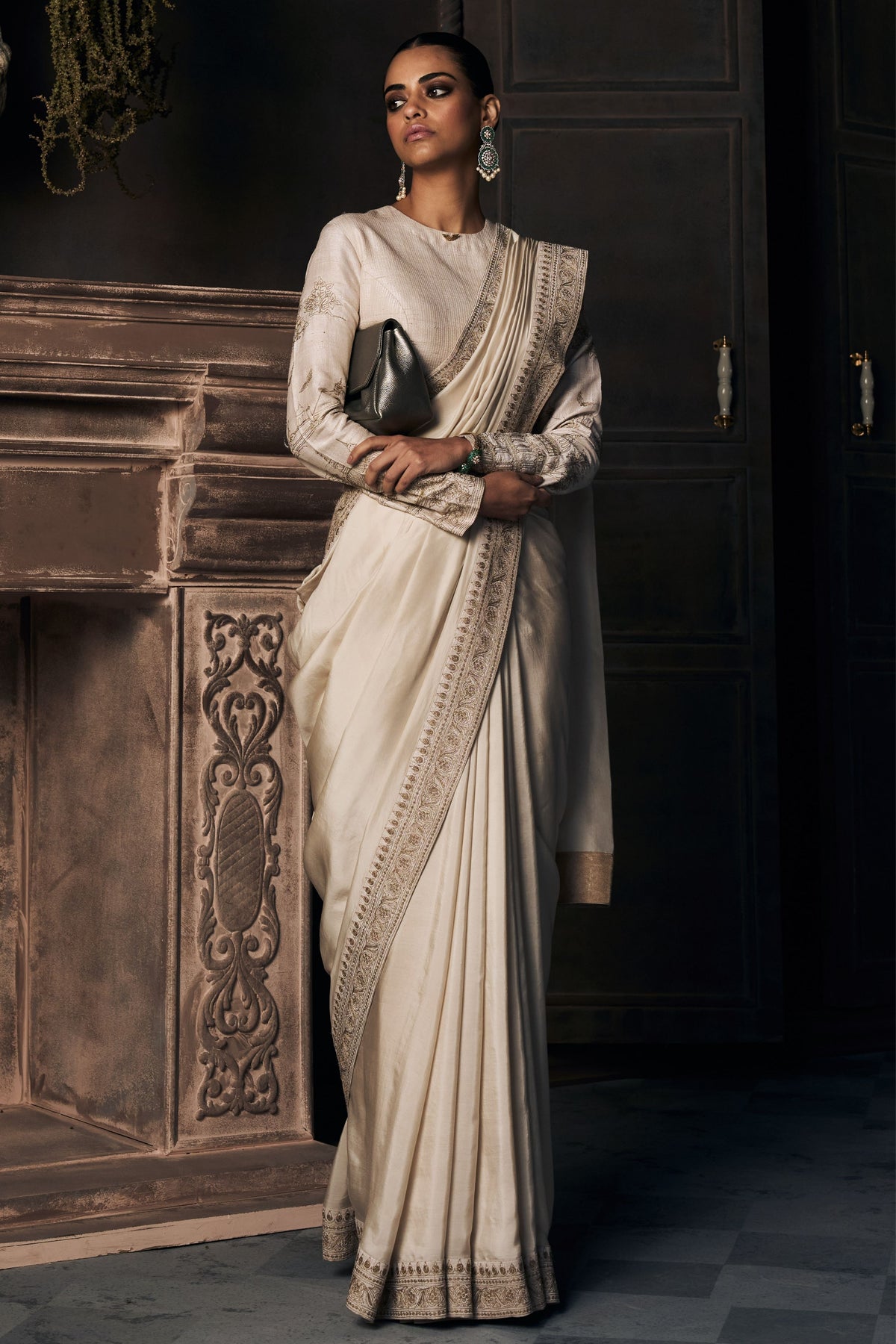 Royal Montmartre Silk Saree Set