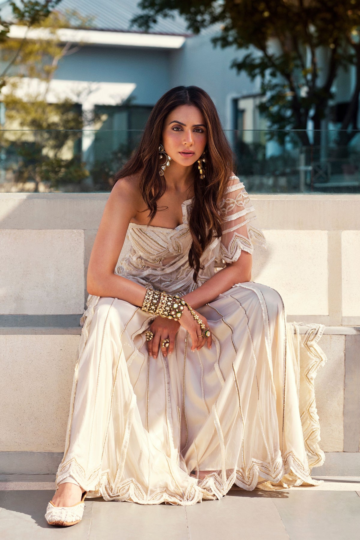 Clara Ivory Jumpsuits