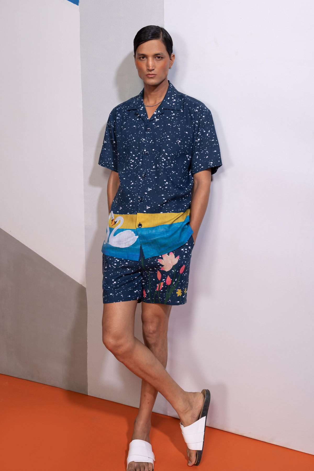 Night Swan Relaxed Shirt