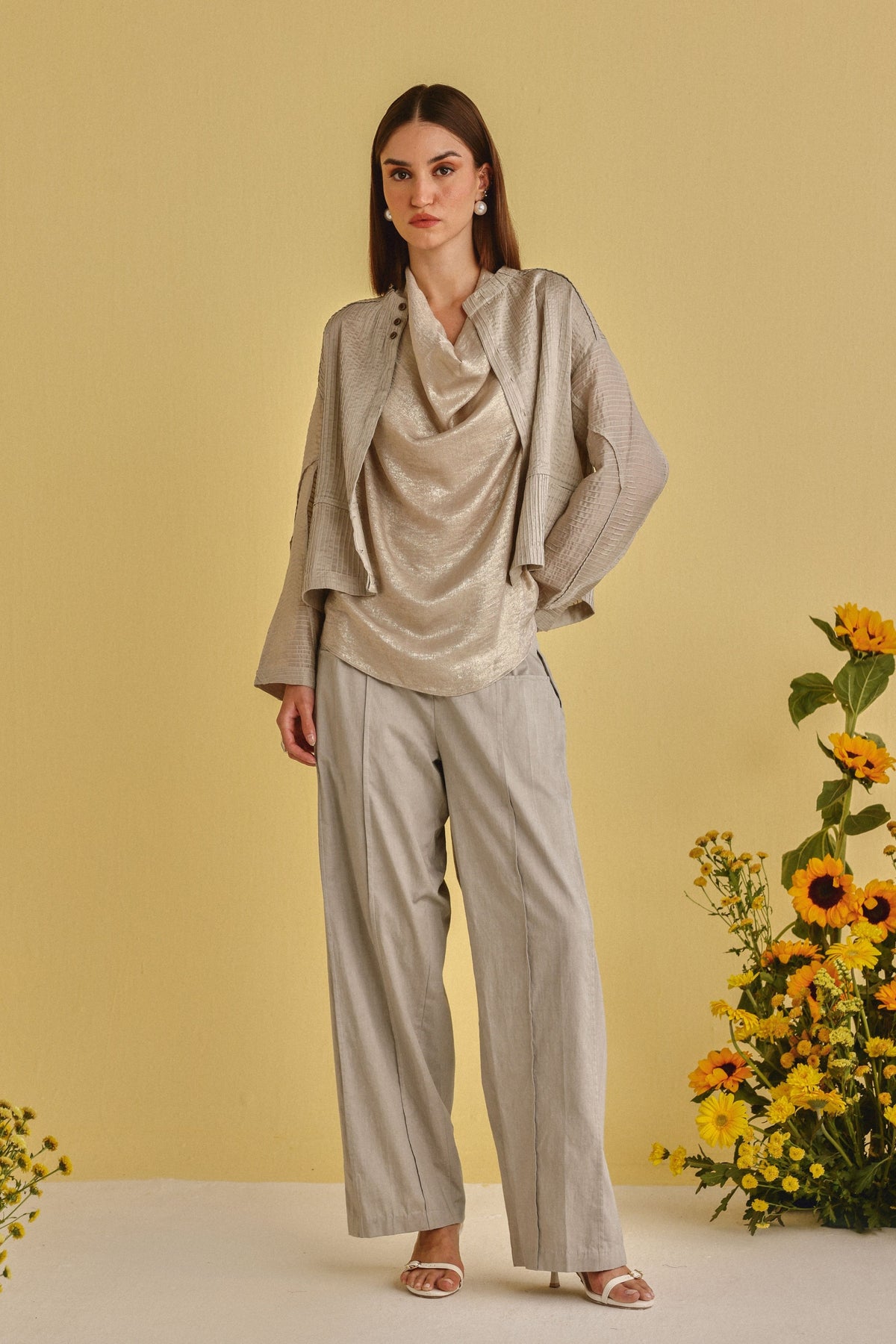 Cowl Neck Top