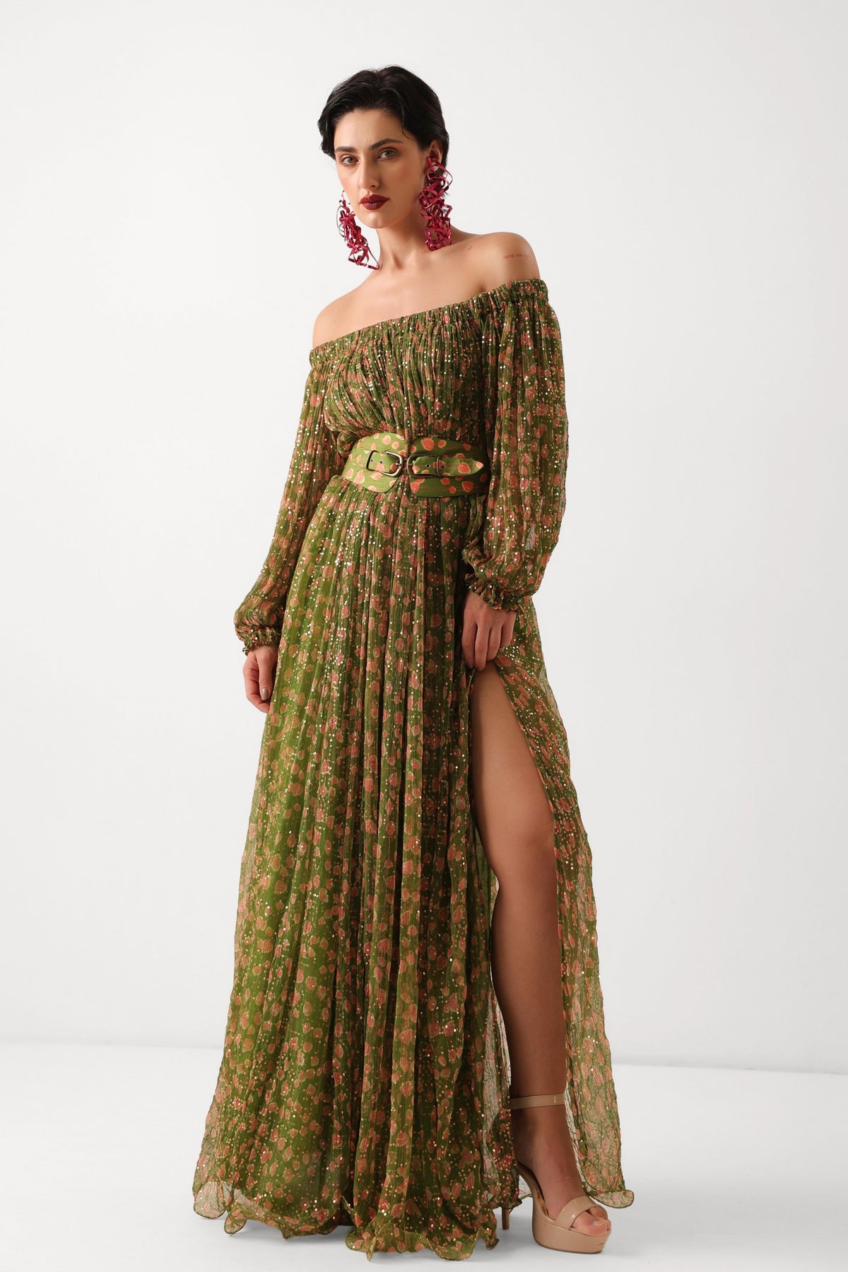 Avocado Green Dress