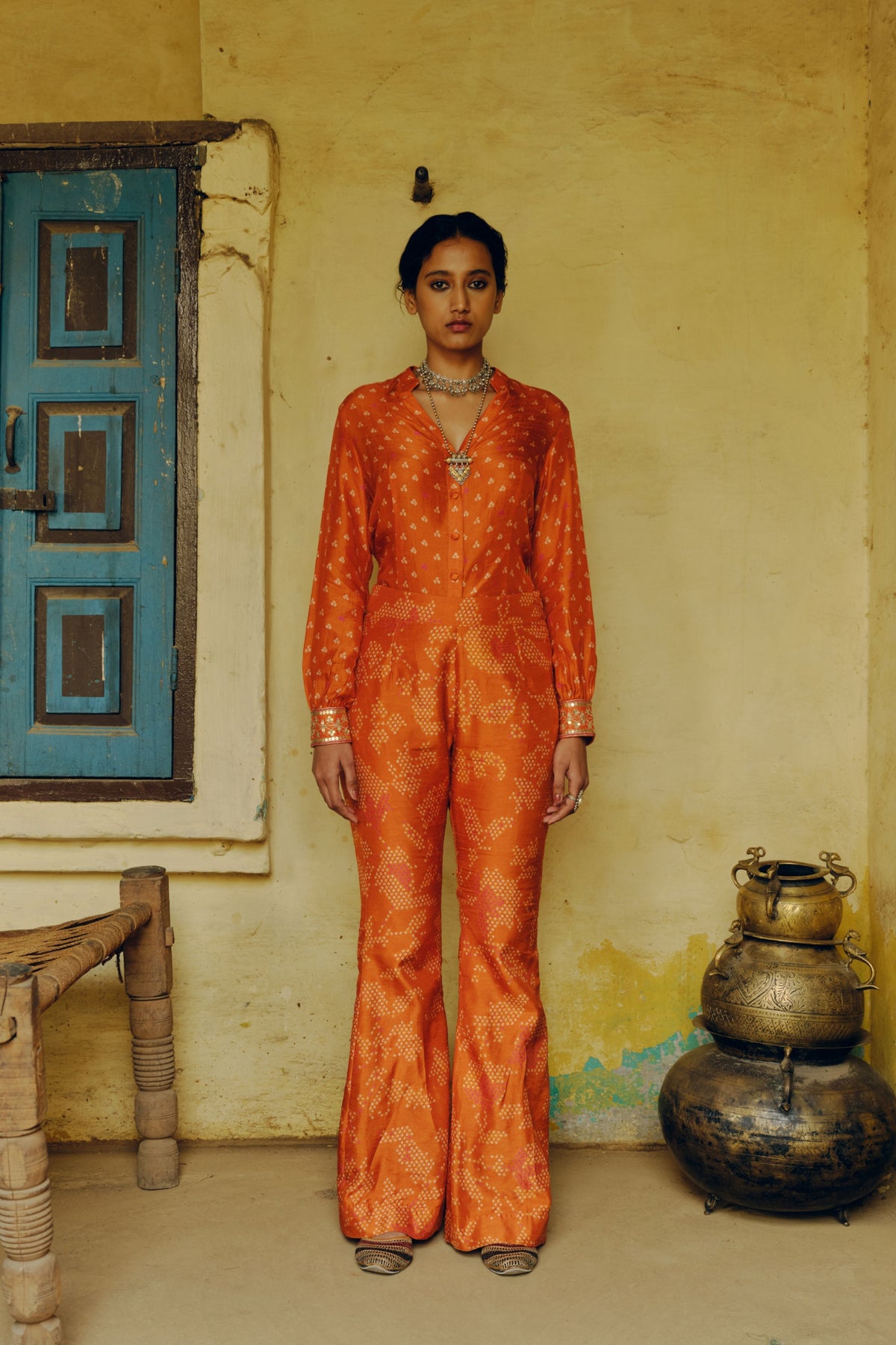 Rust Print Co-0rd Set