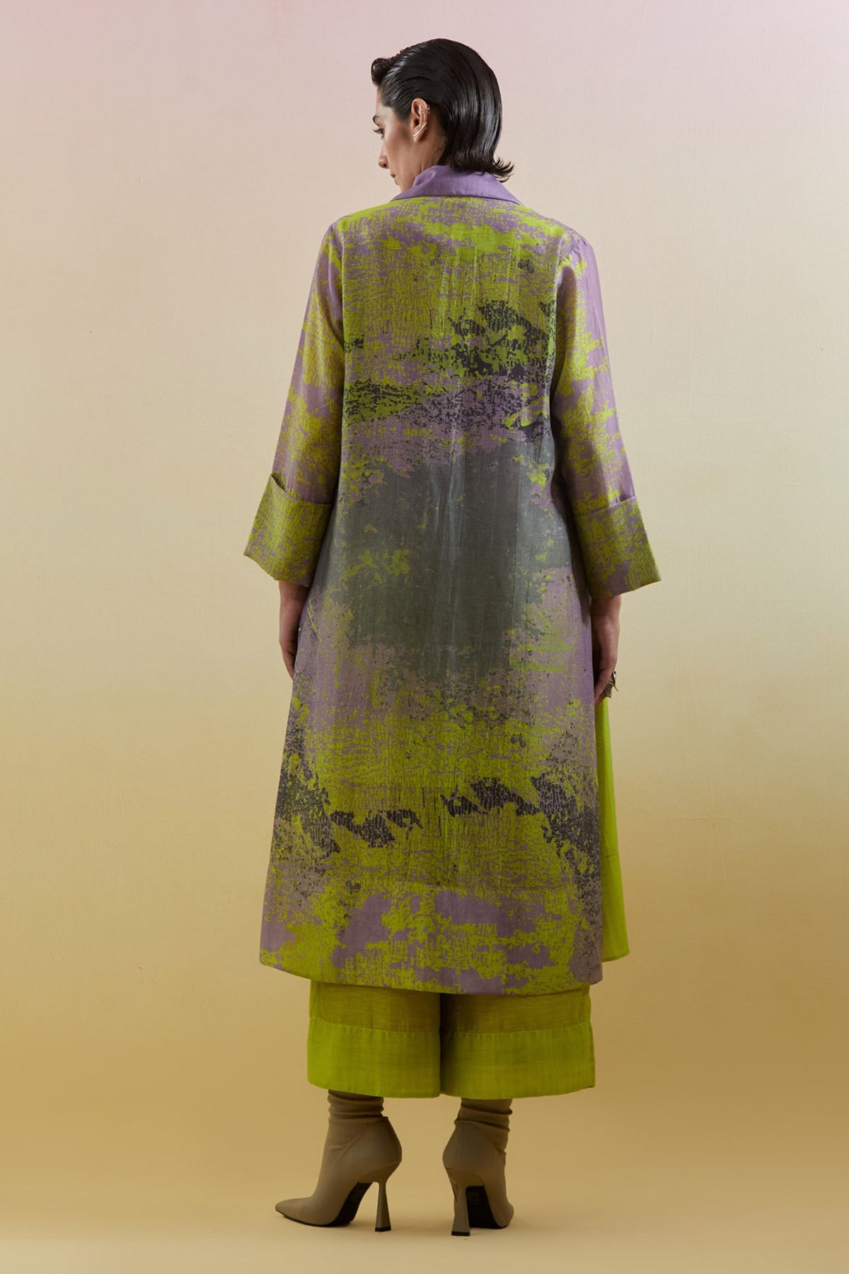 Gliss Lilac & Neon Jacket Set
