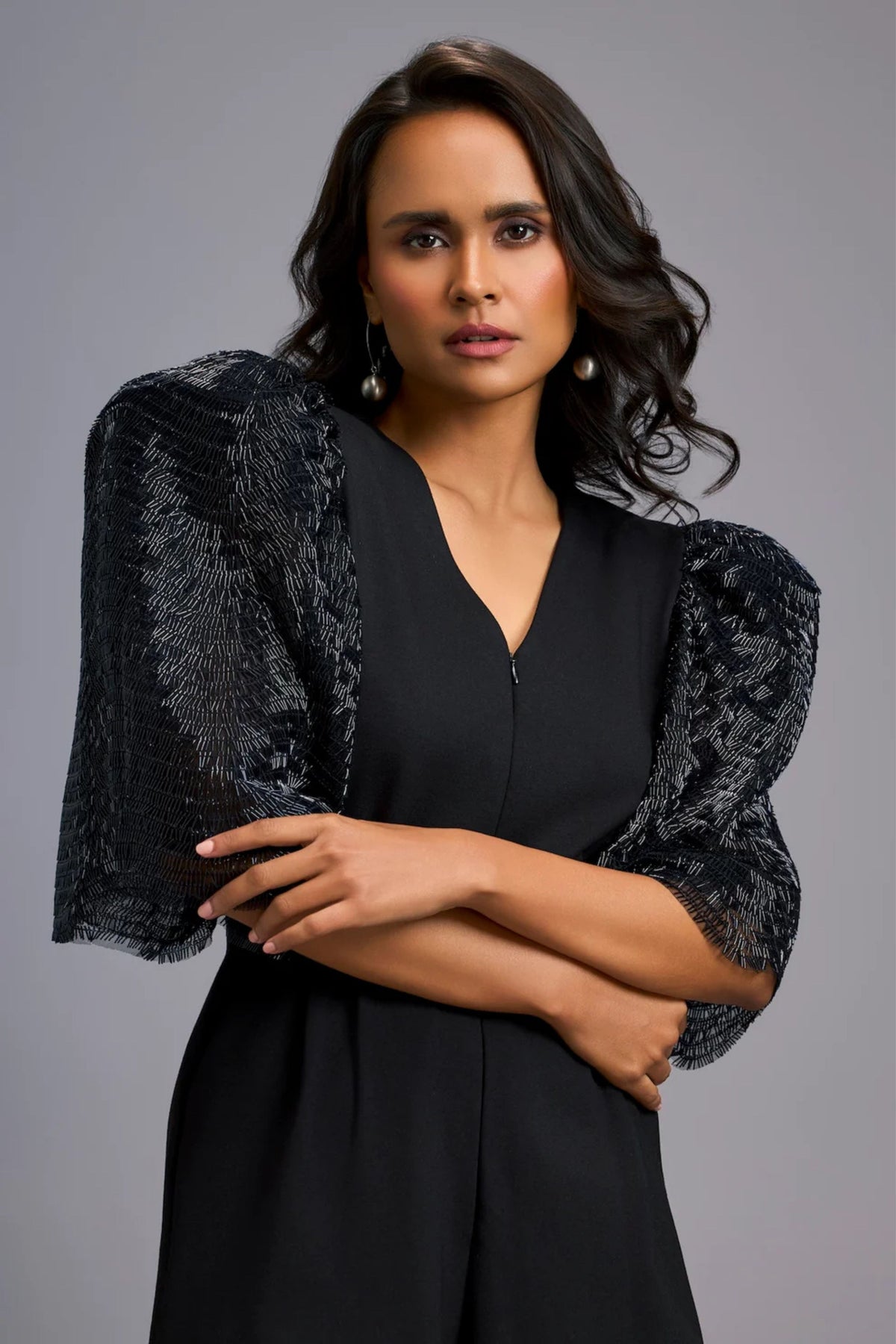 Playsuit Black Dress