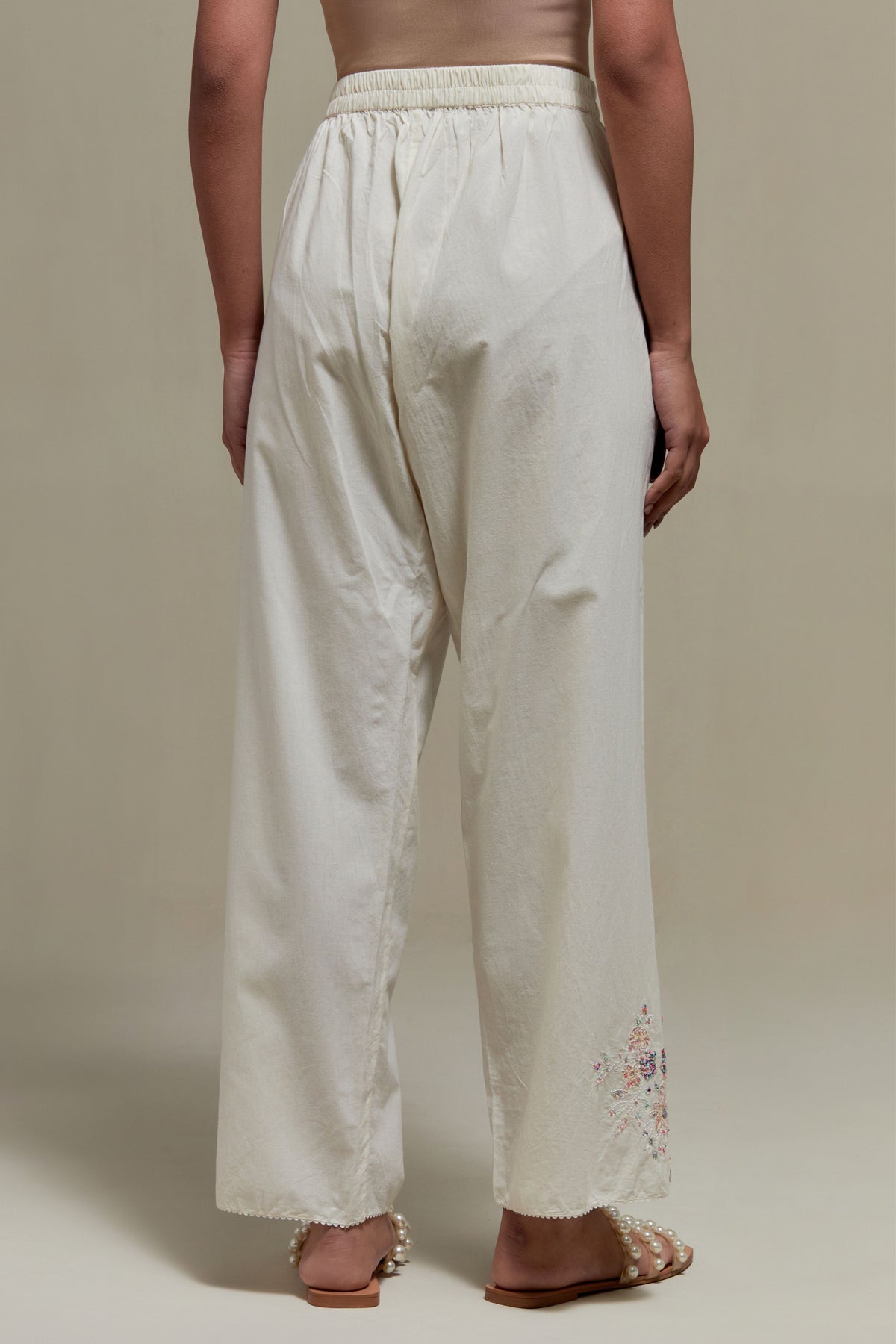 Pink Cotton Pants