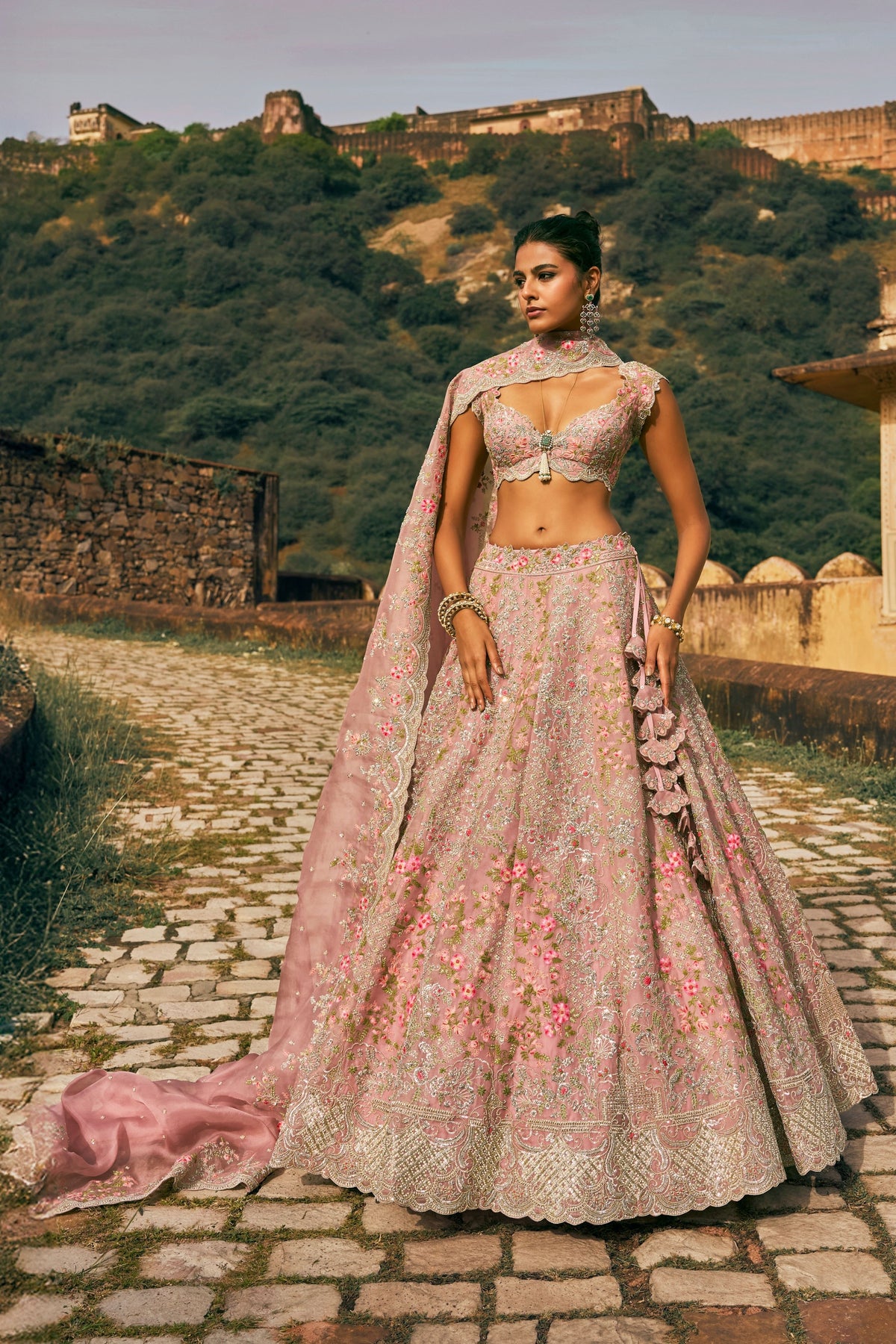 Blush Kamya Lehenga Set