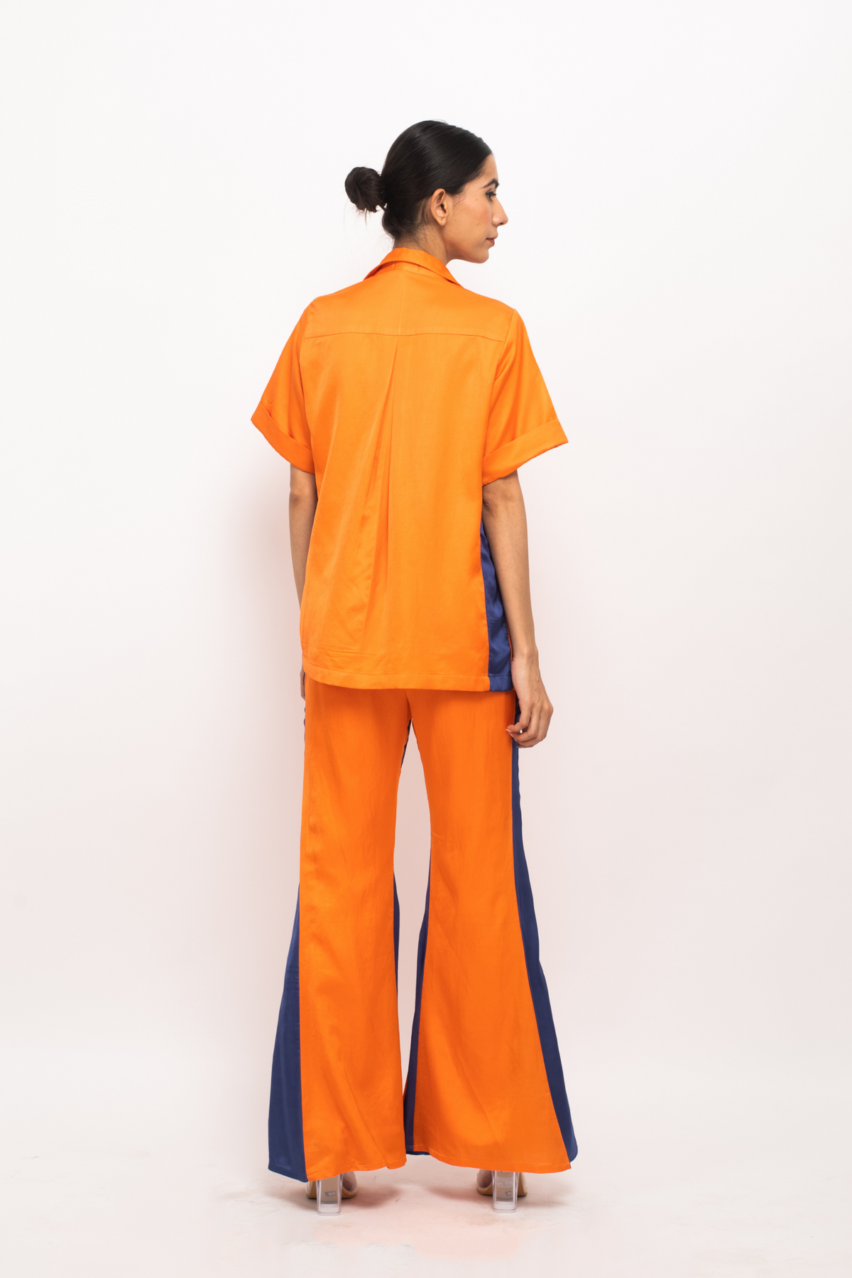 Orange and Blue Co-ord Set