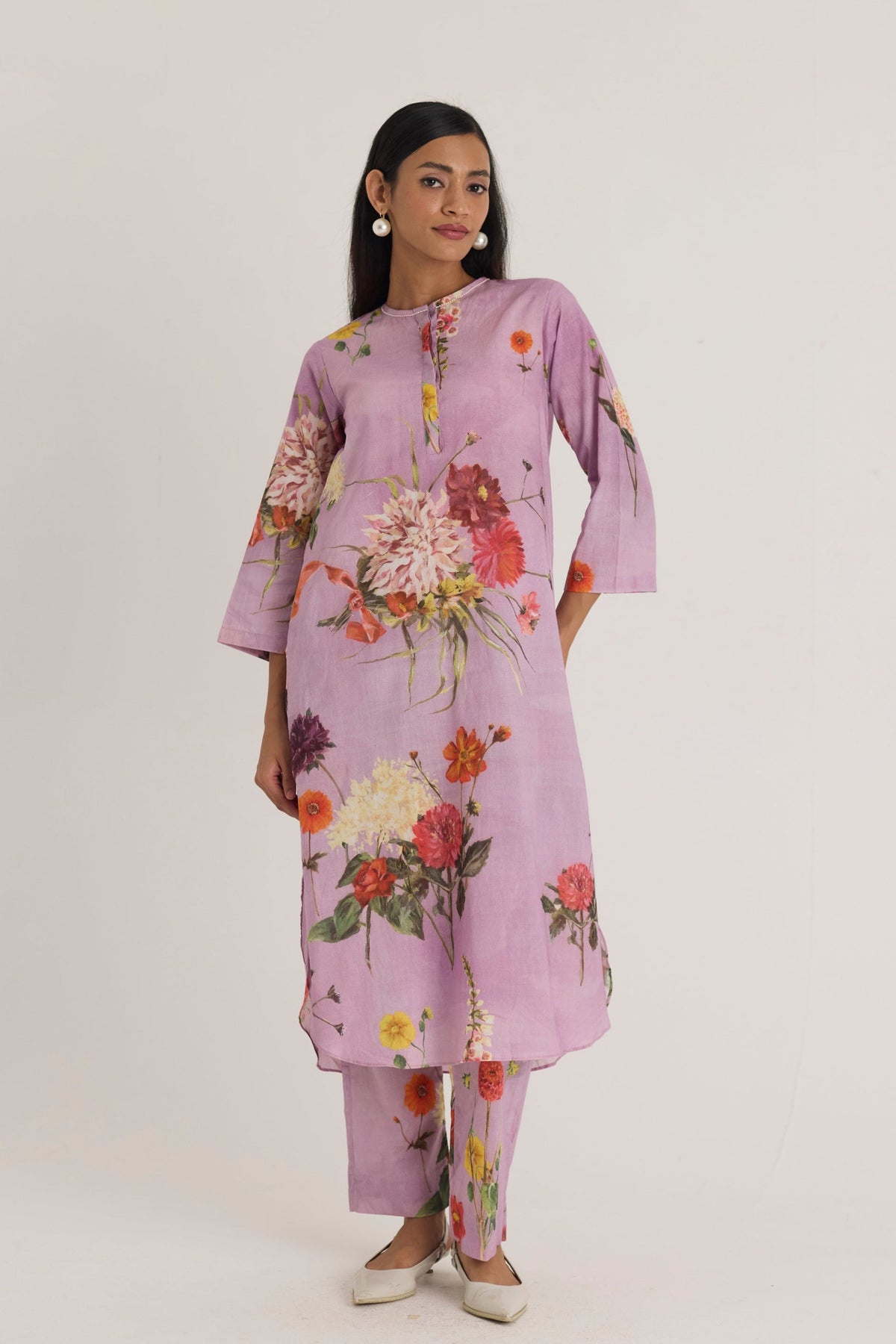 Giggle Berry Long Kurta Set