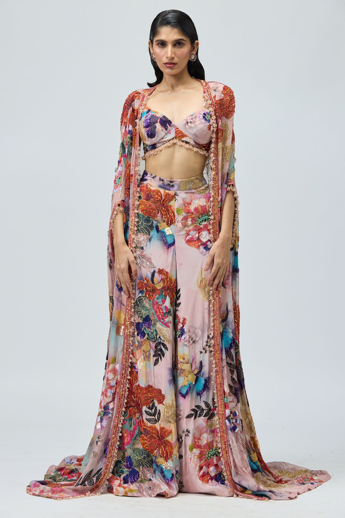 Printed Ggt Cape Set