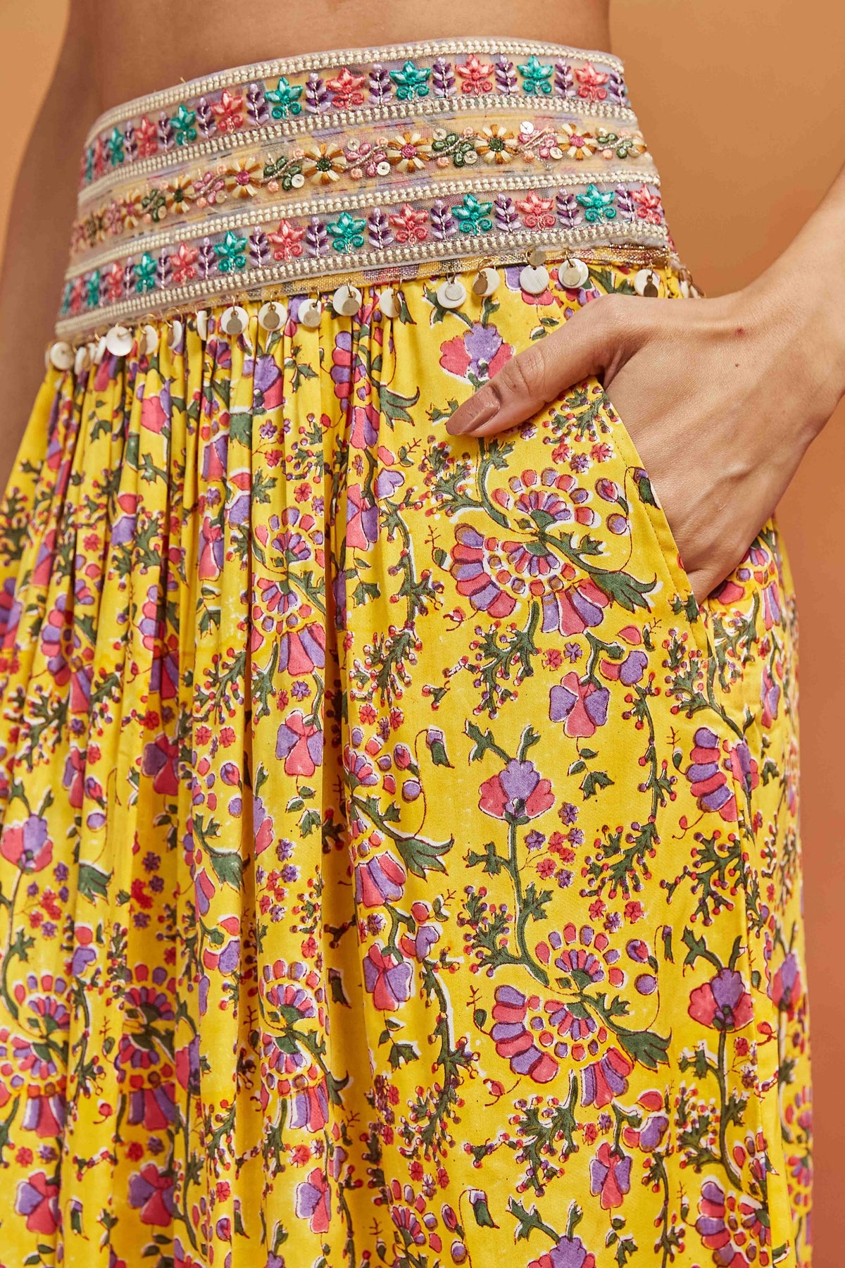 Co-ord Block Printed Set