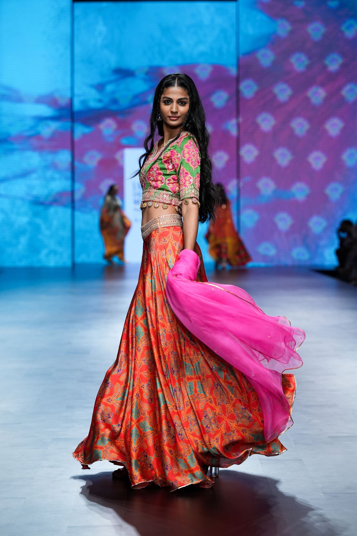 Gulal Parvati Lehenga Set