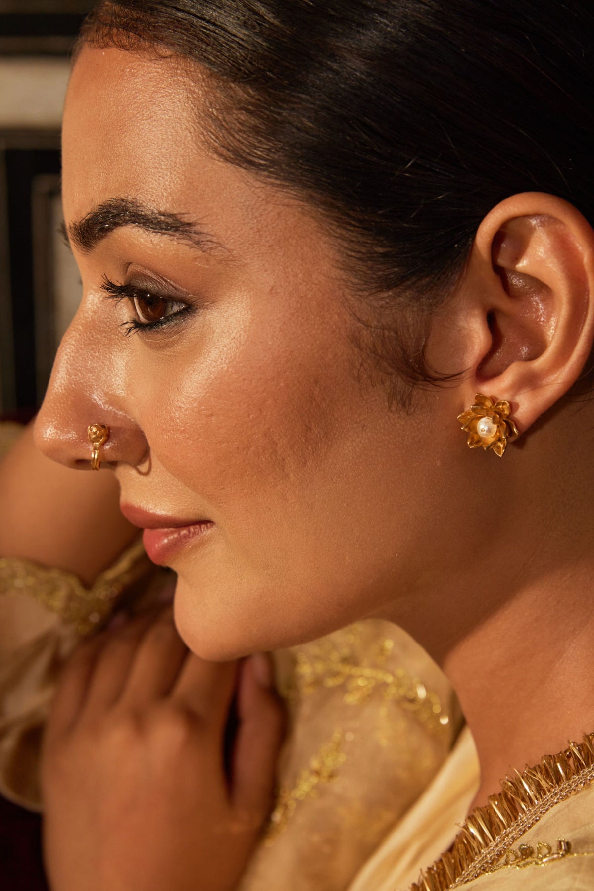 Kamal Kali Clip On-nath