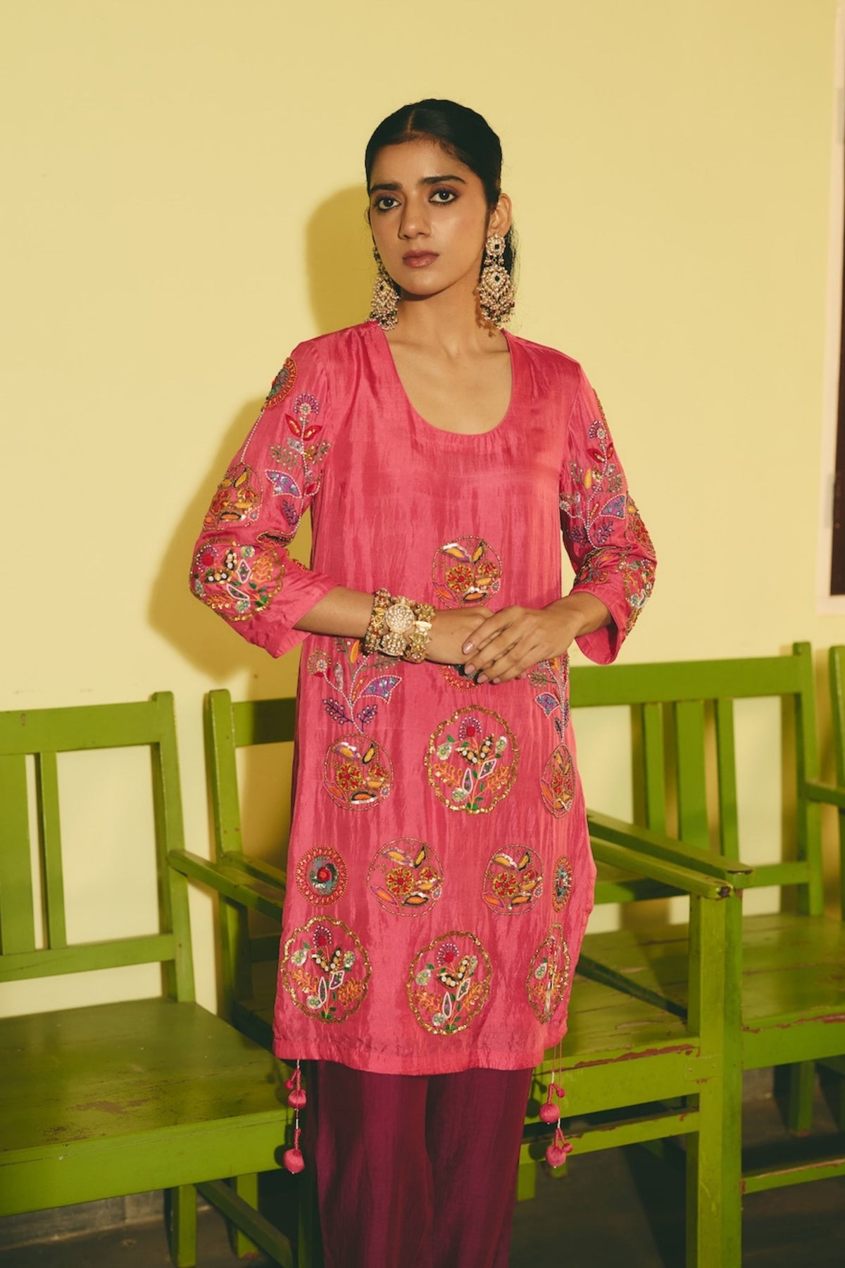 Rangtara Jamuni Kurta and Pants