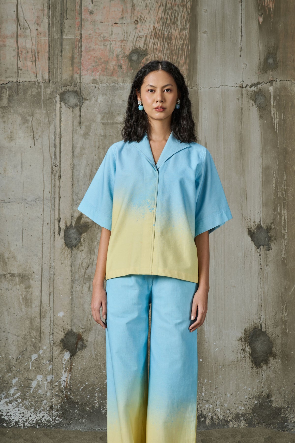 Soft Horizon Kaftan Top