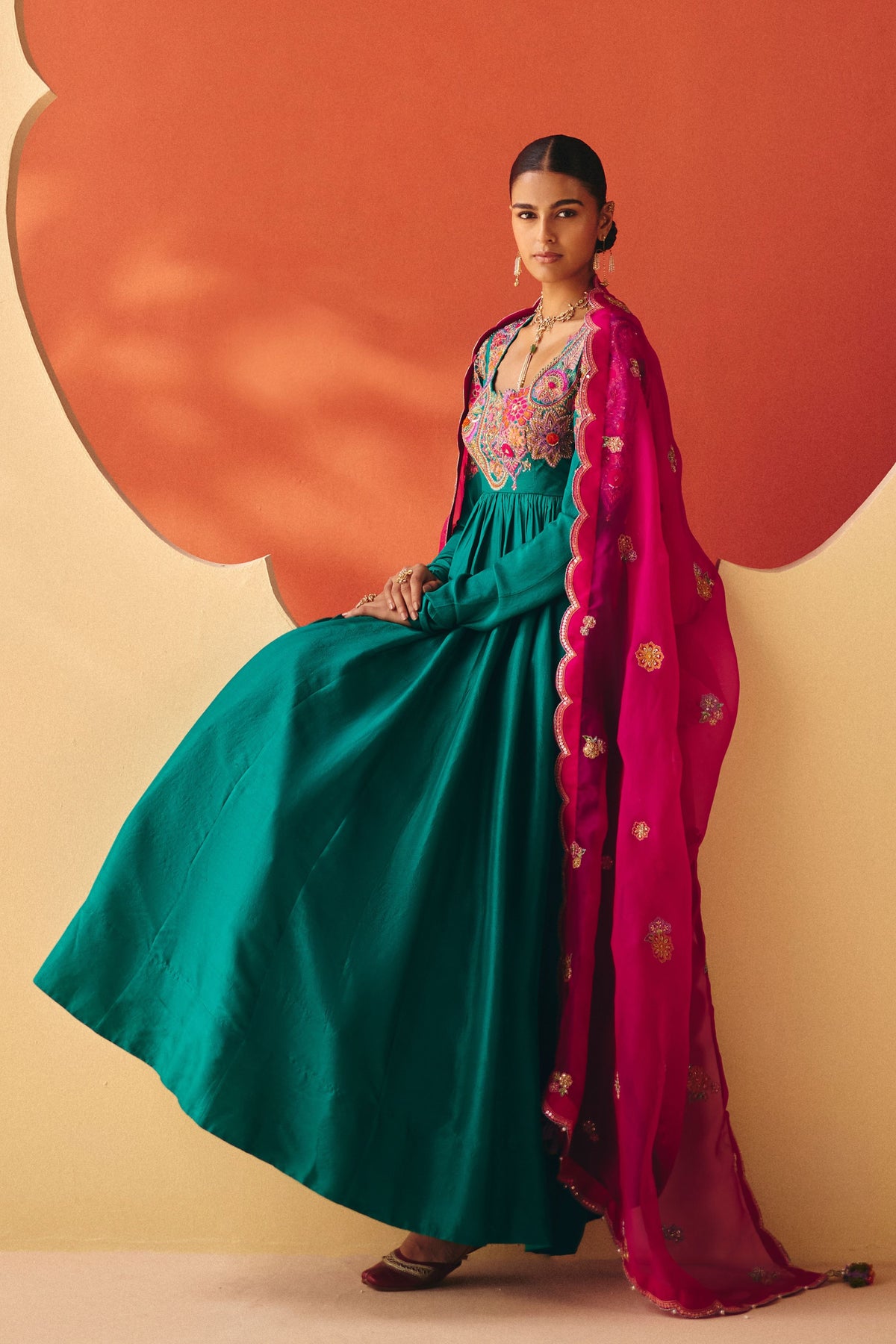 Janaki Anarkali Set