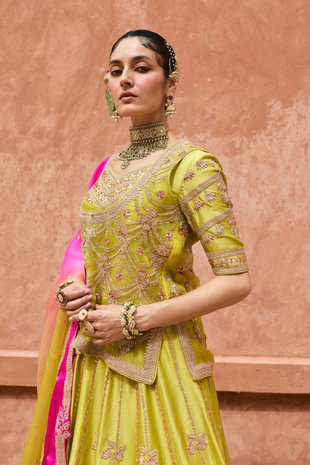 Rangira Rajputi Lehenga Set