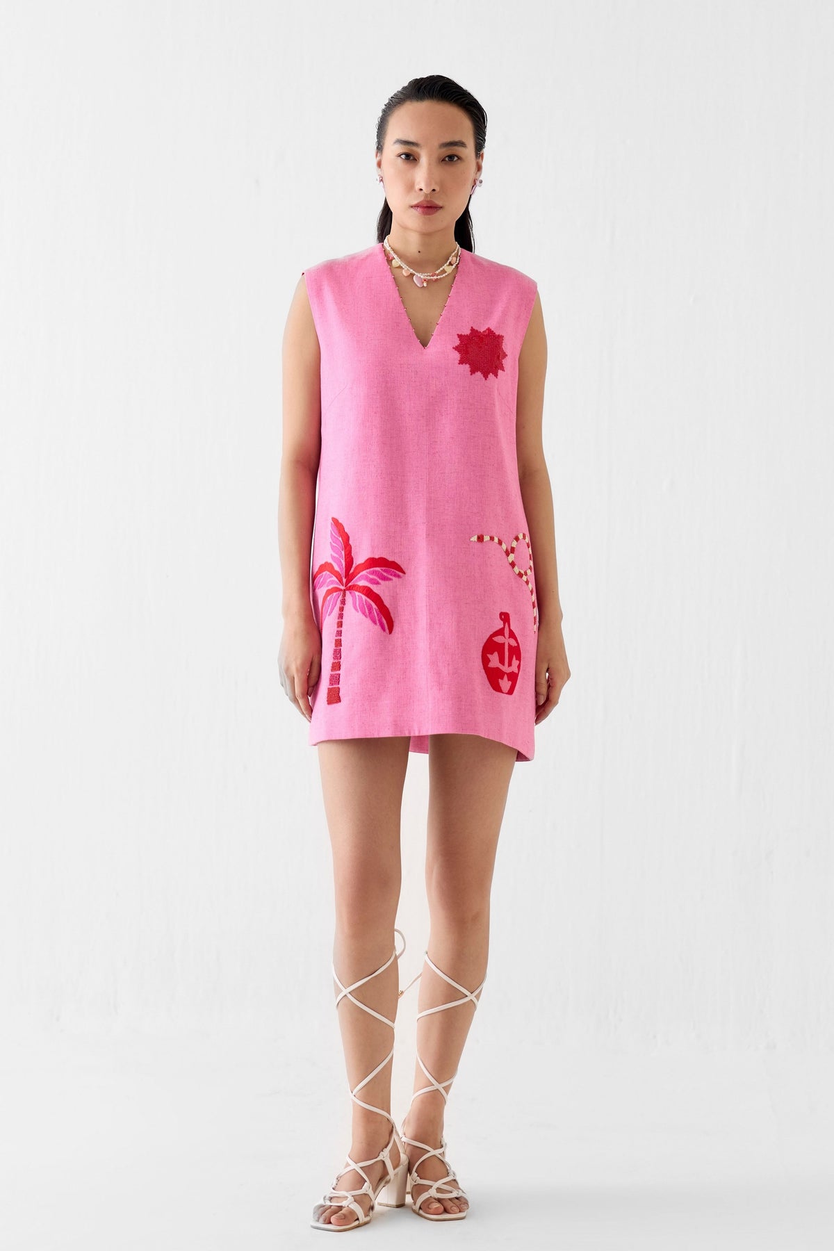 Pink City Short Dress
