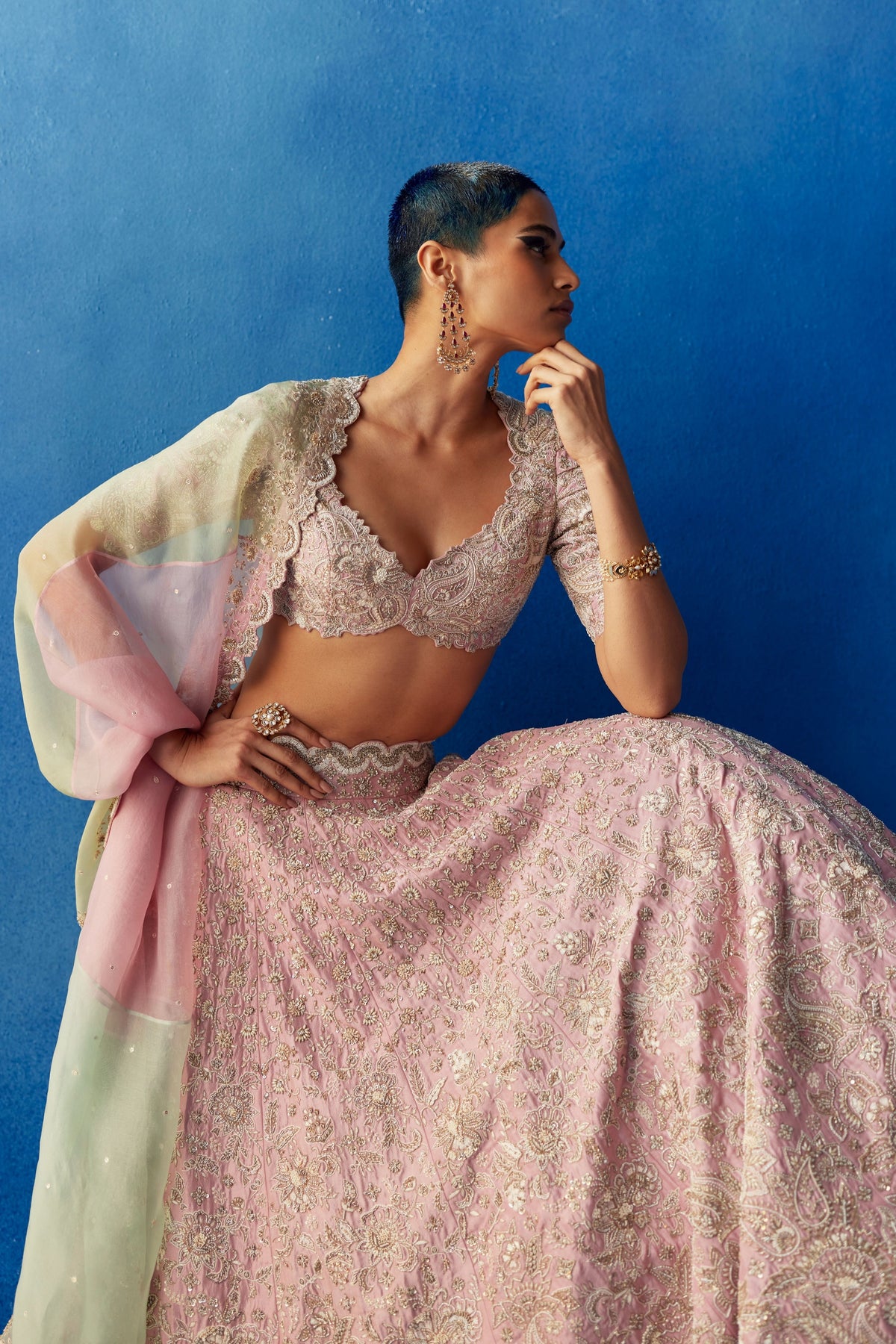 Preetha Lehenga Set