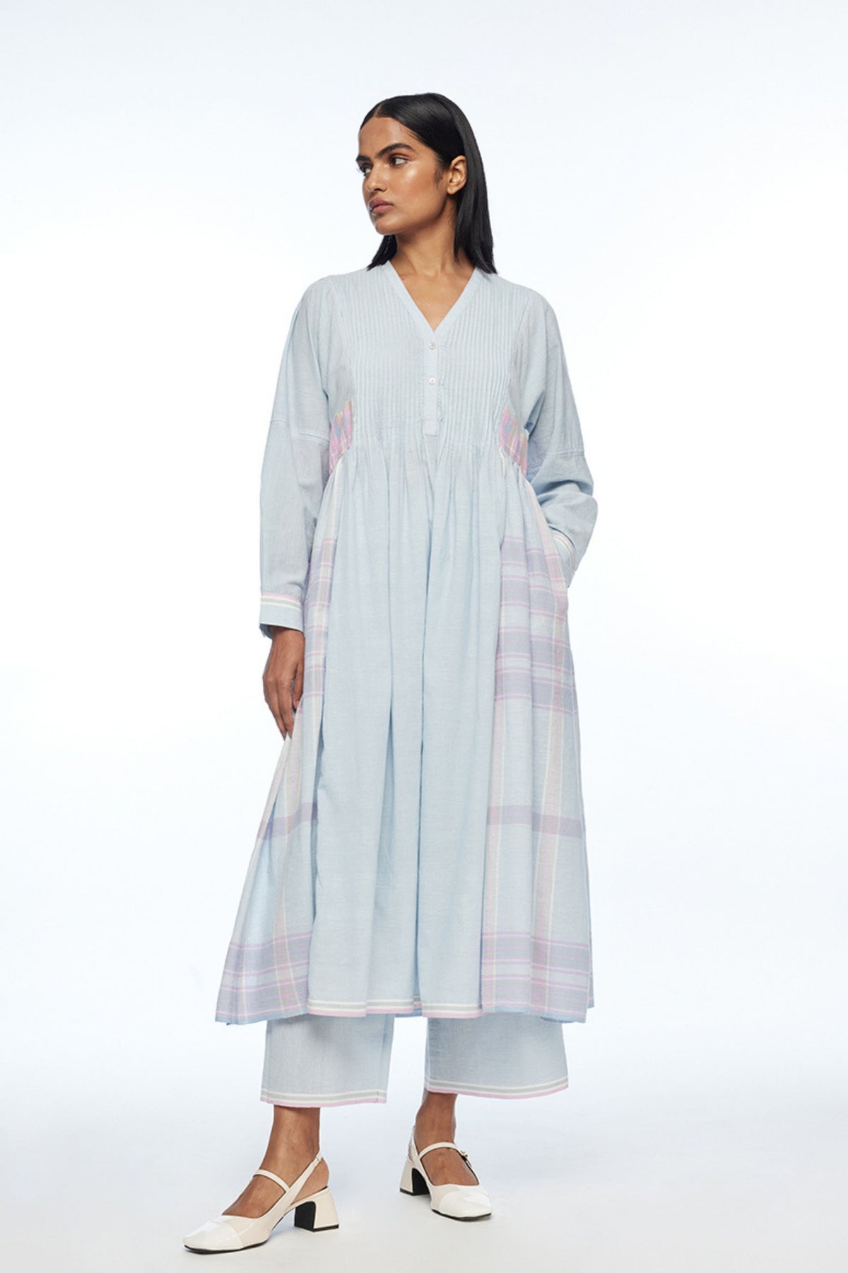 Nutkana Patchwork Tunic Dress