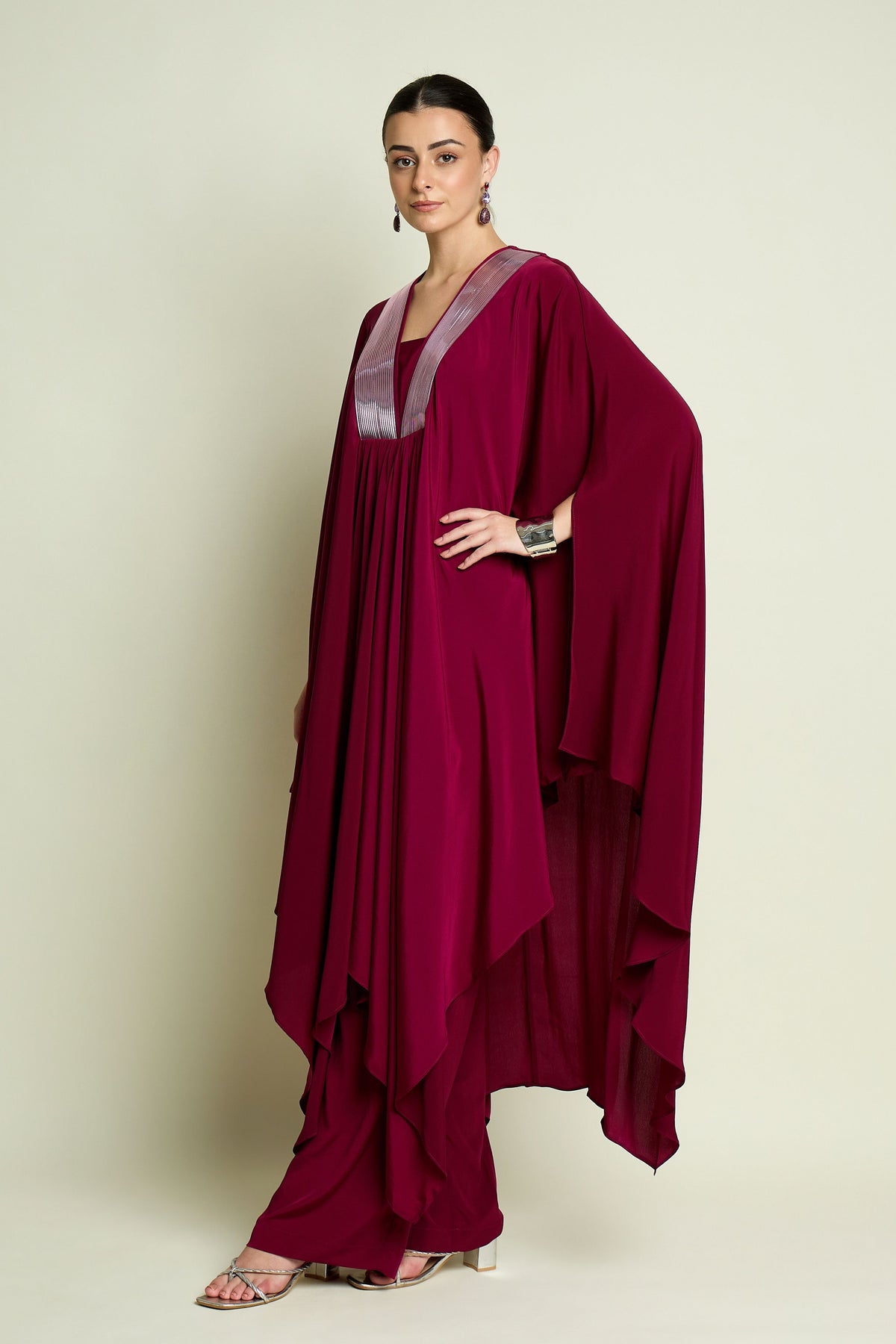Ruby Kaftan Set