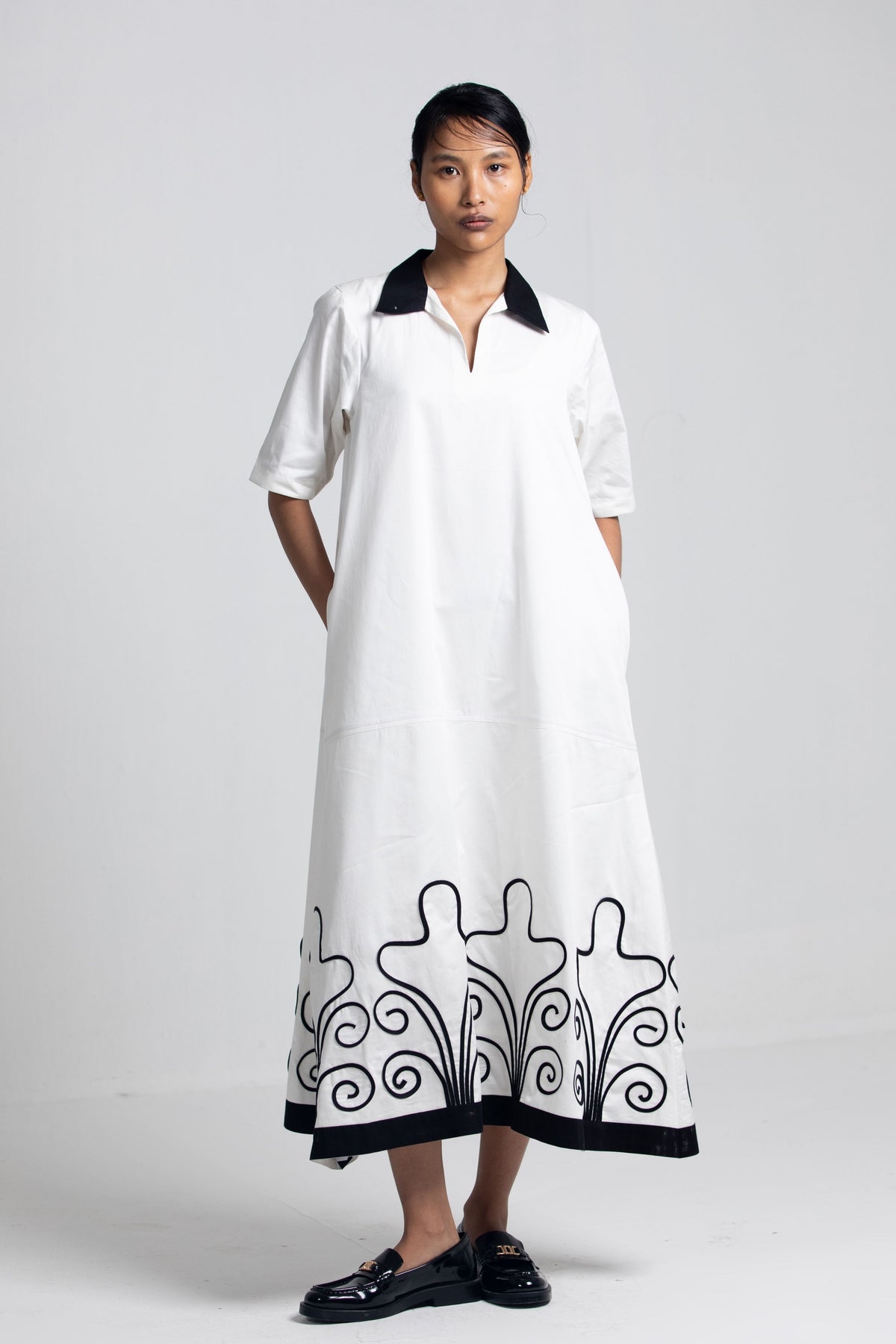Summer Off White Dress