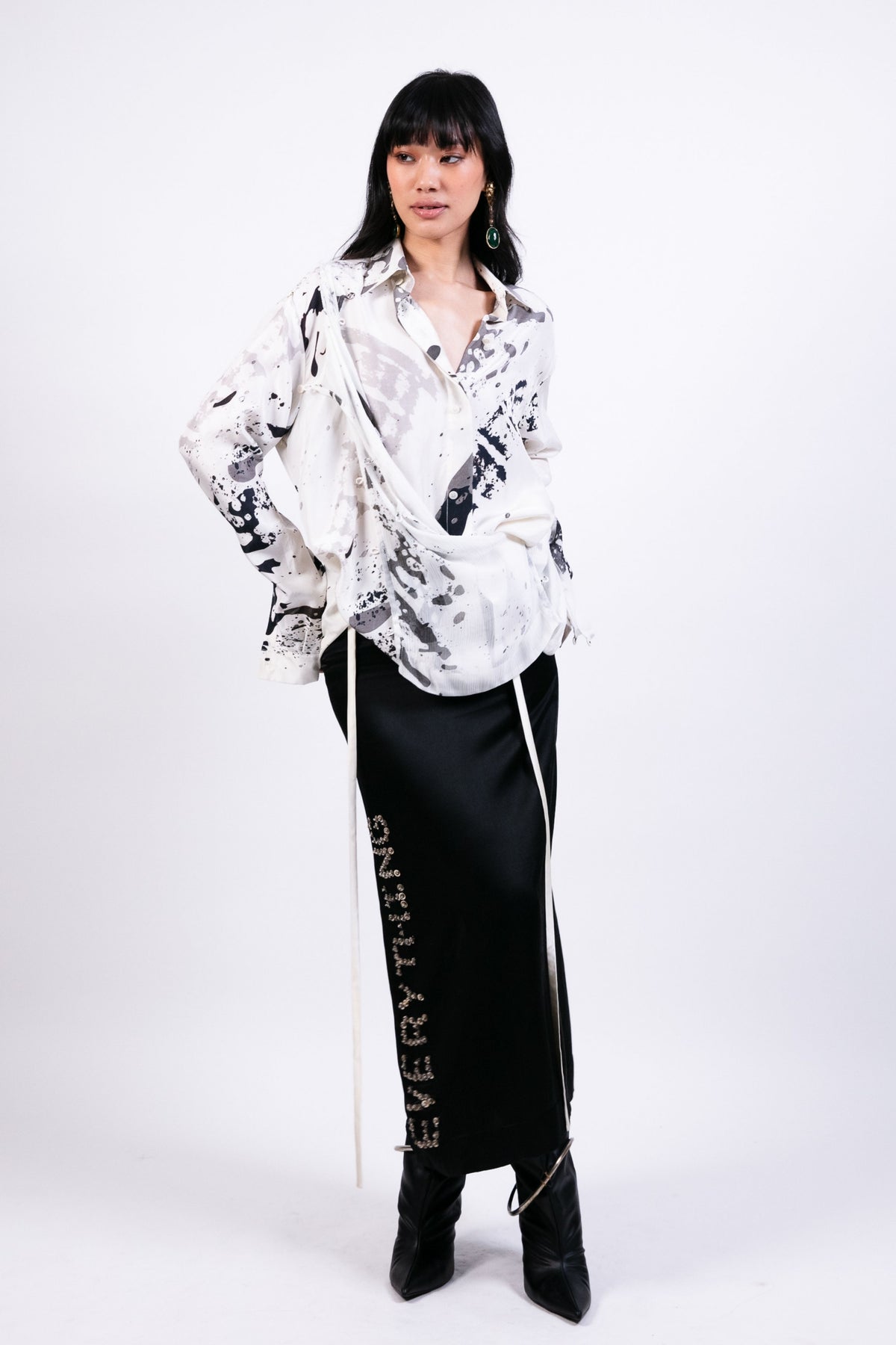 Black and White Co-ord Set