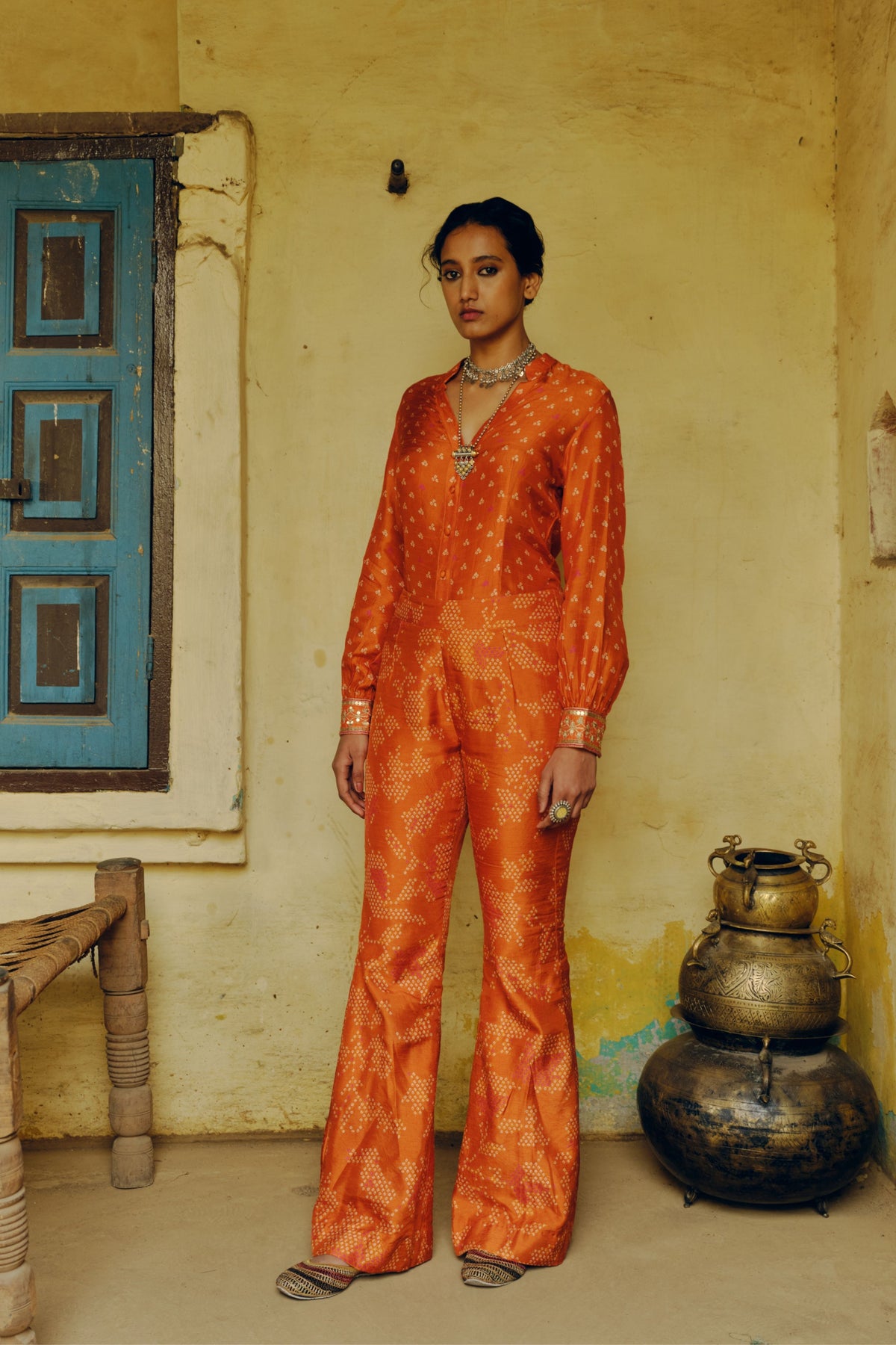 Rust Print Co-0rd Set