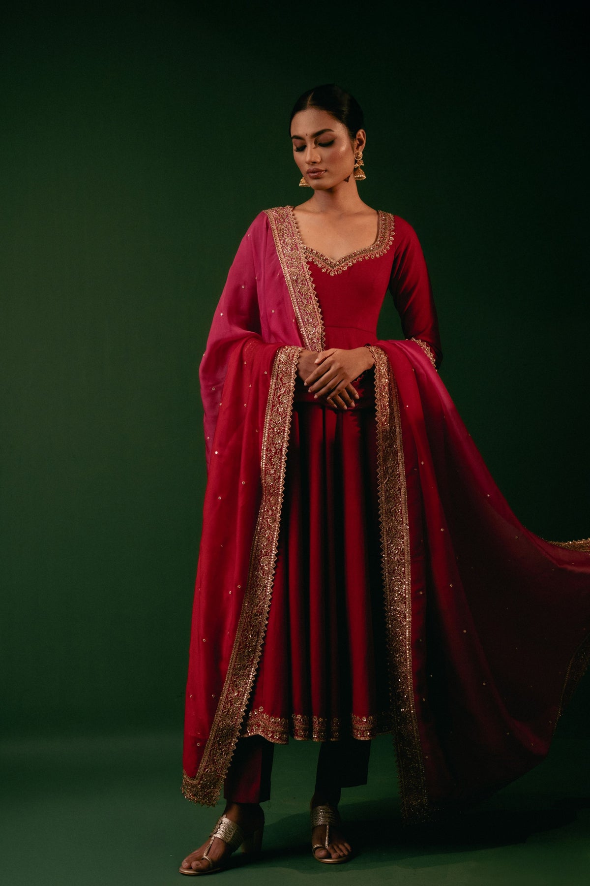 Vasanthika Anarkali Set
