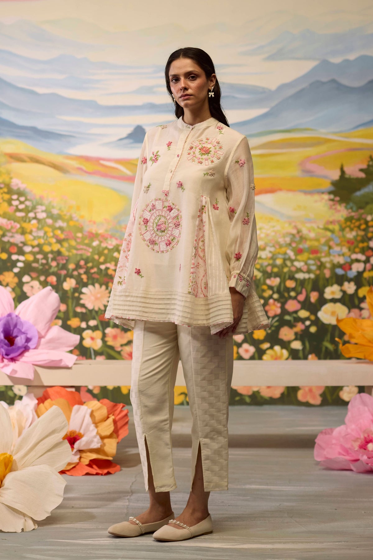 Lumina Gathered Top